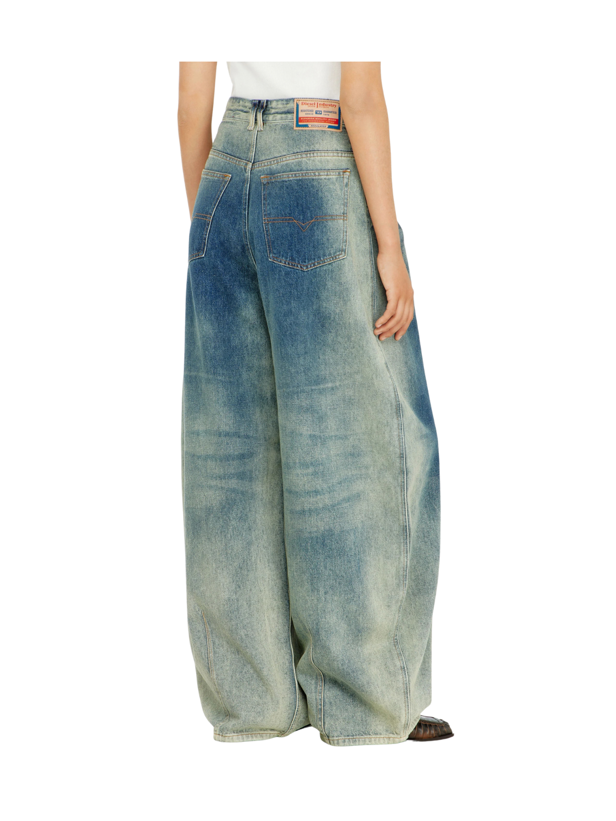 JEANS RELAXED VITA ALTA 1987 D-KHELZ