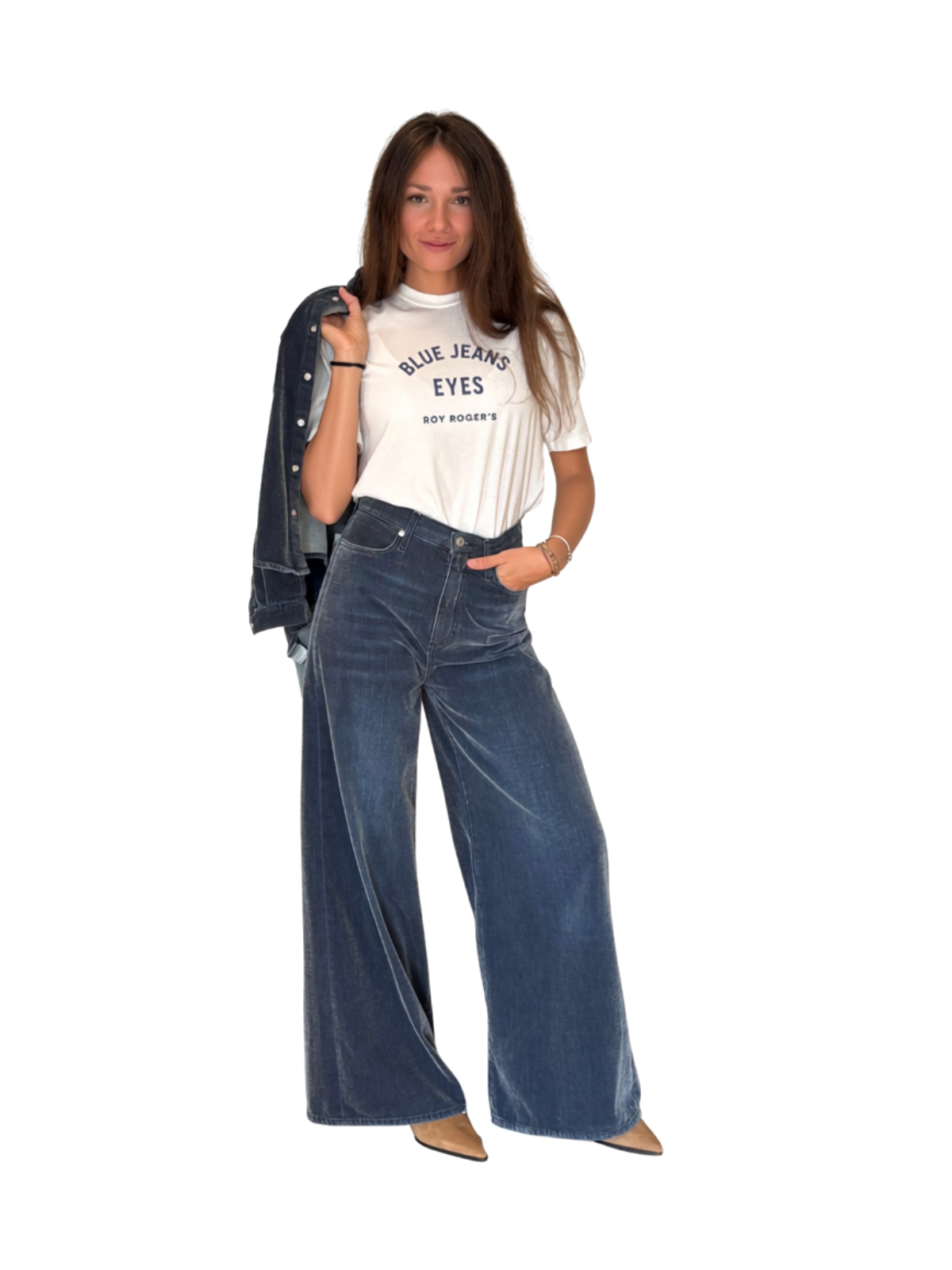 T-SHIRT "BLUE JEANS EYES"