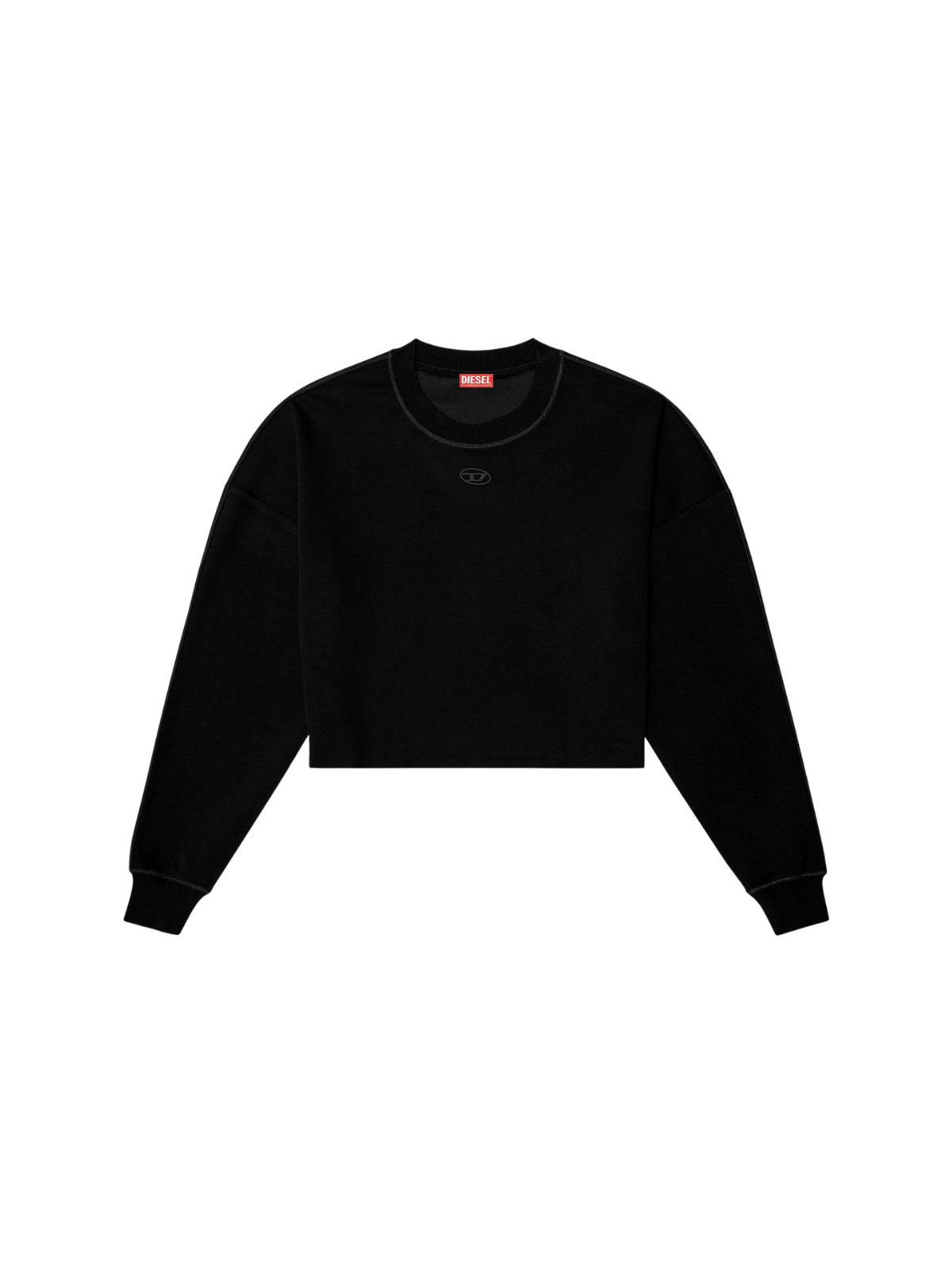 BLAKE-UTLT CROP-TOP AUS LEICHTEM STRETCH-SCUBA