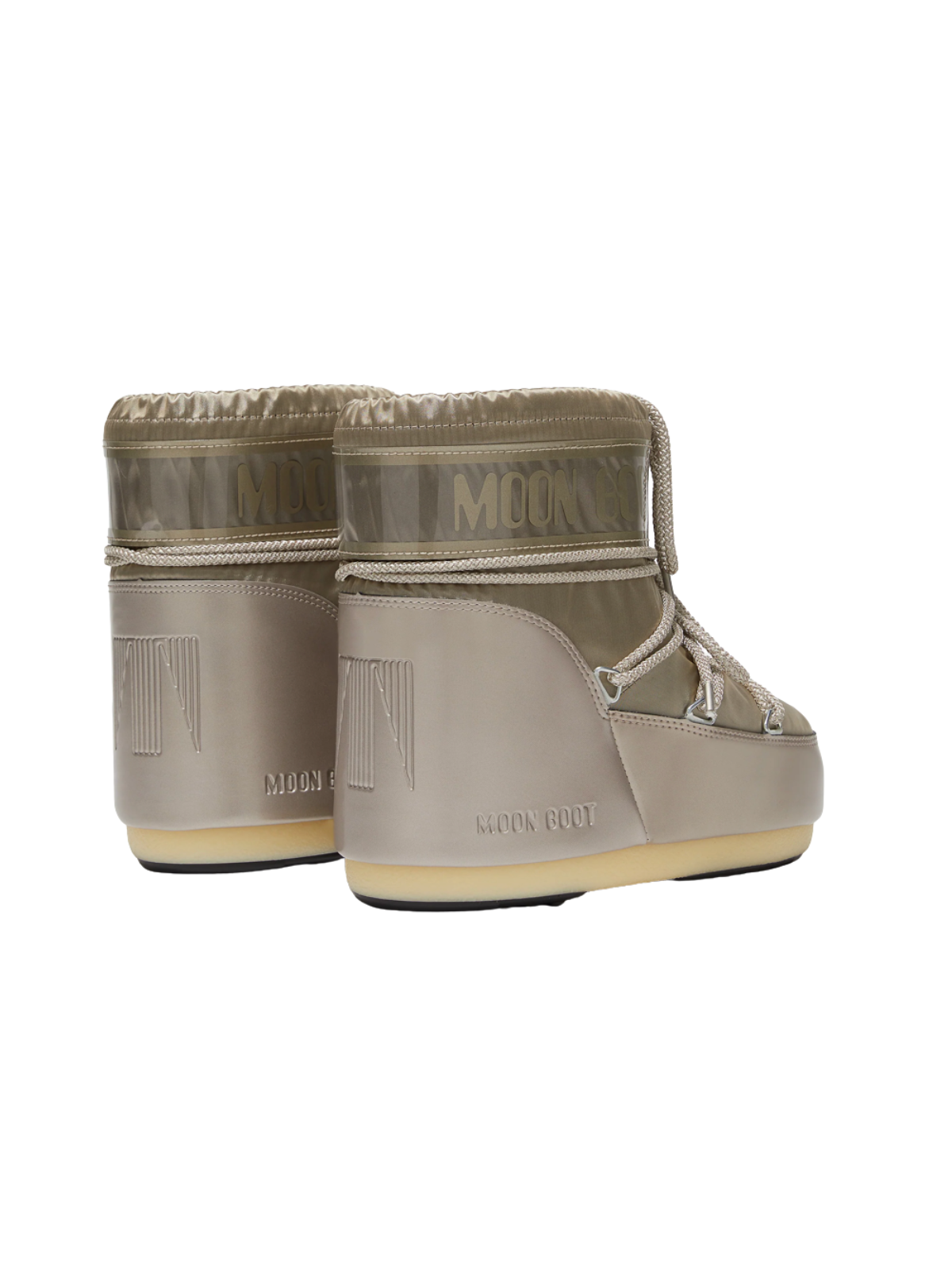 STIVALE ICON LOW GLANCE PLATINO IN RASO