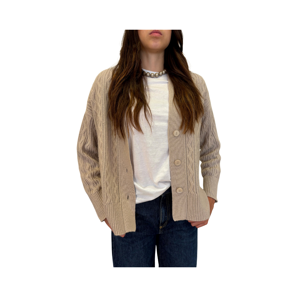 Cardigan in cashmere