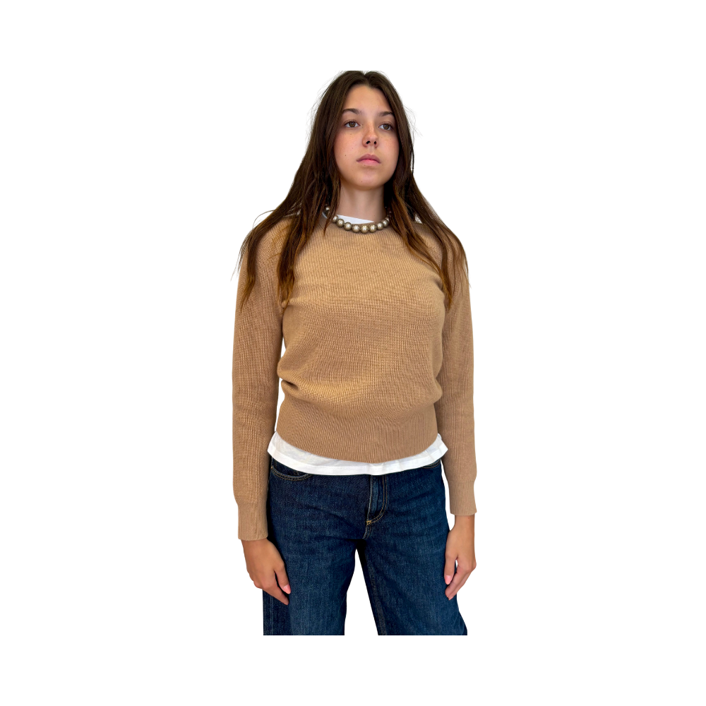 Maglia in lana e cashmere costa inglese
