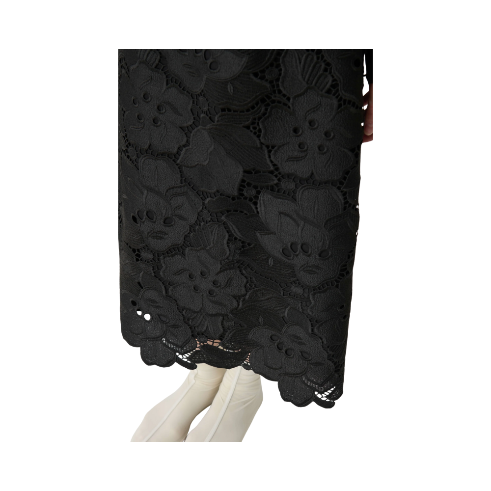 Gonna in pizzo macramè