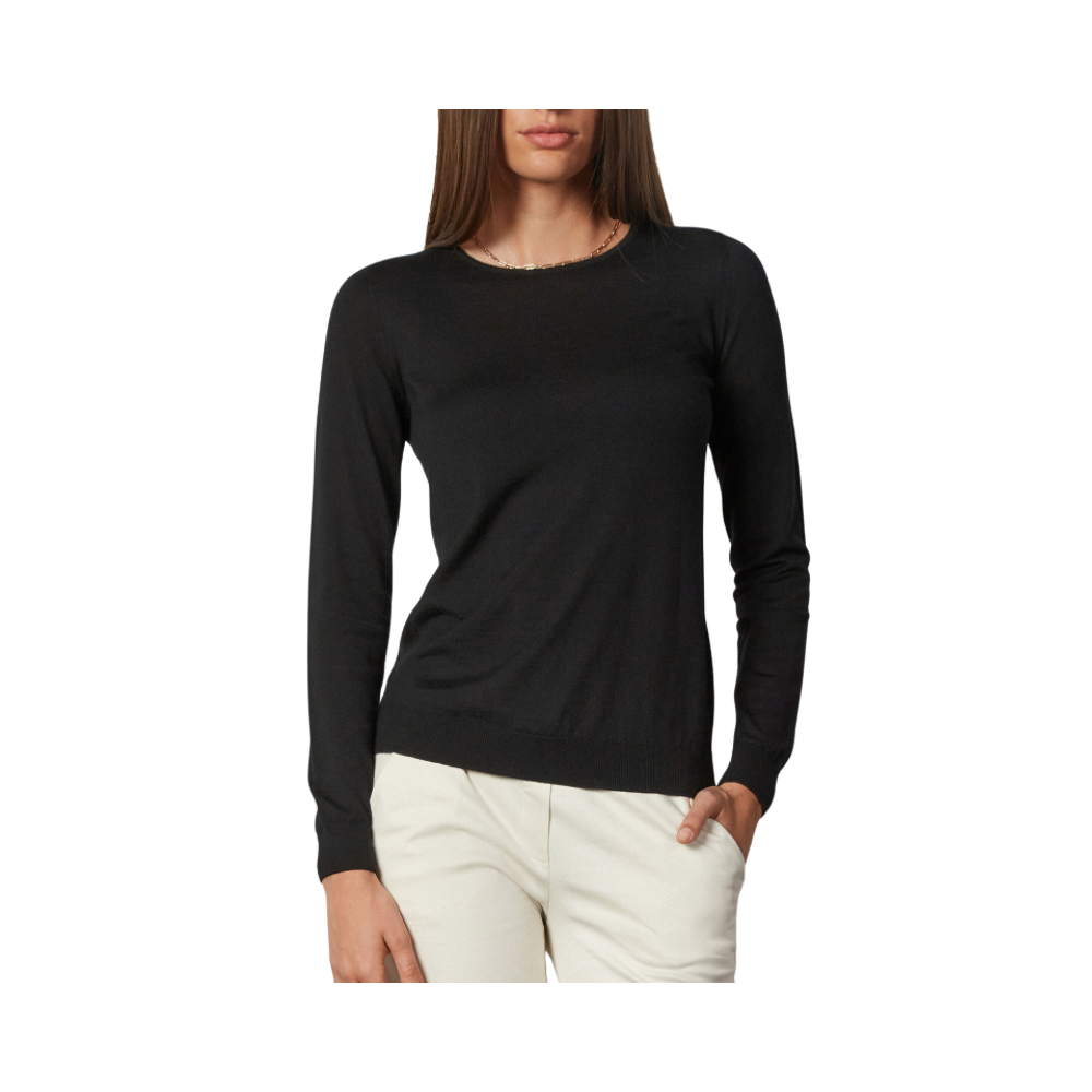 Pullover in lana seta e cashmere