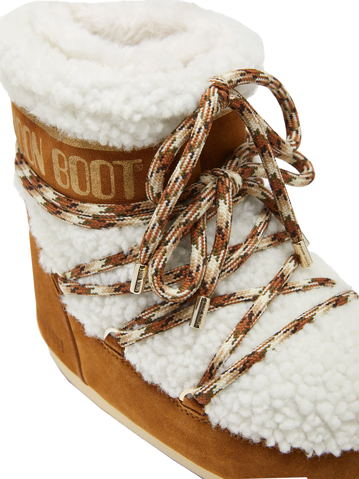 STIVALE ICON LOW MARRONE IN SHEARLING