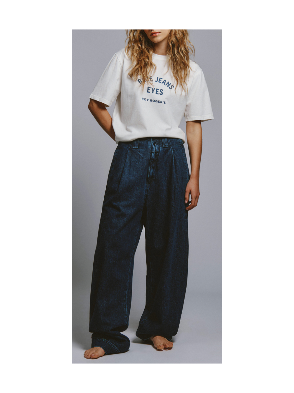 T-shirt Blue Jeans Eyes - Eva ❤️ RoyRoger's