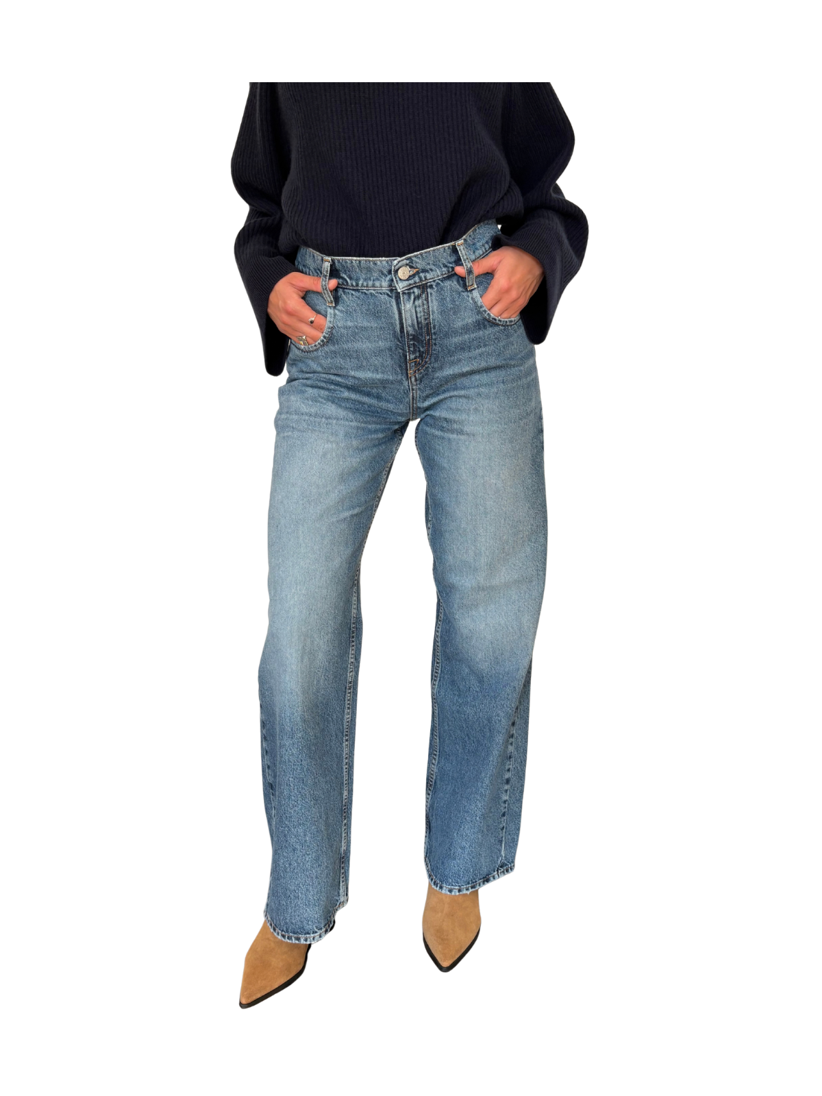 JEANS AIDA LOW NATURAL VINTAGE