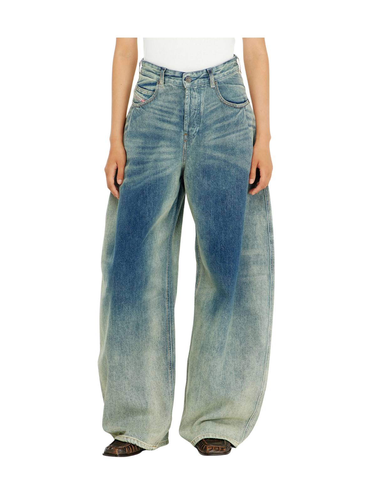 JEANS RELAXED VITA ALTA 1987 D-KHELZ