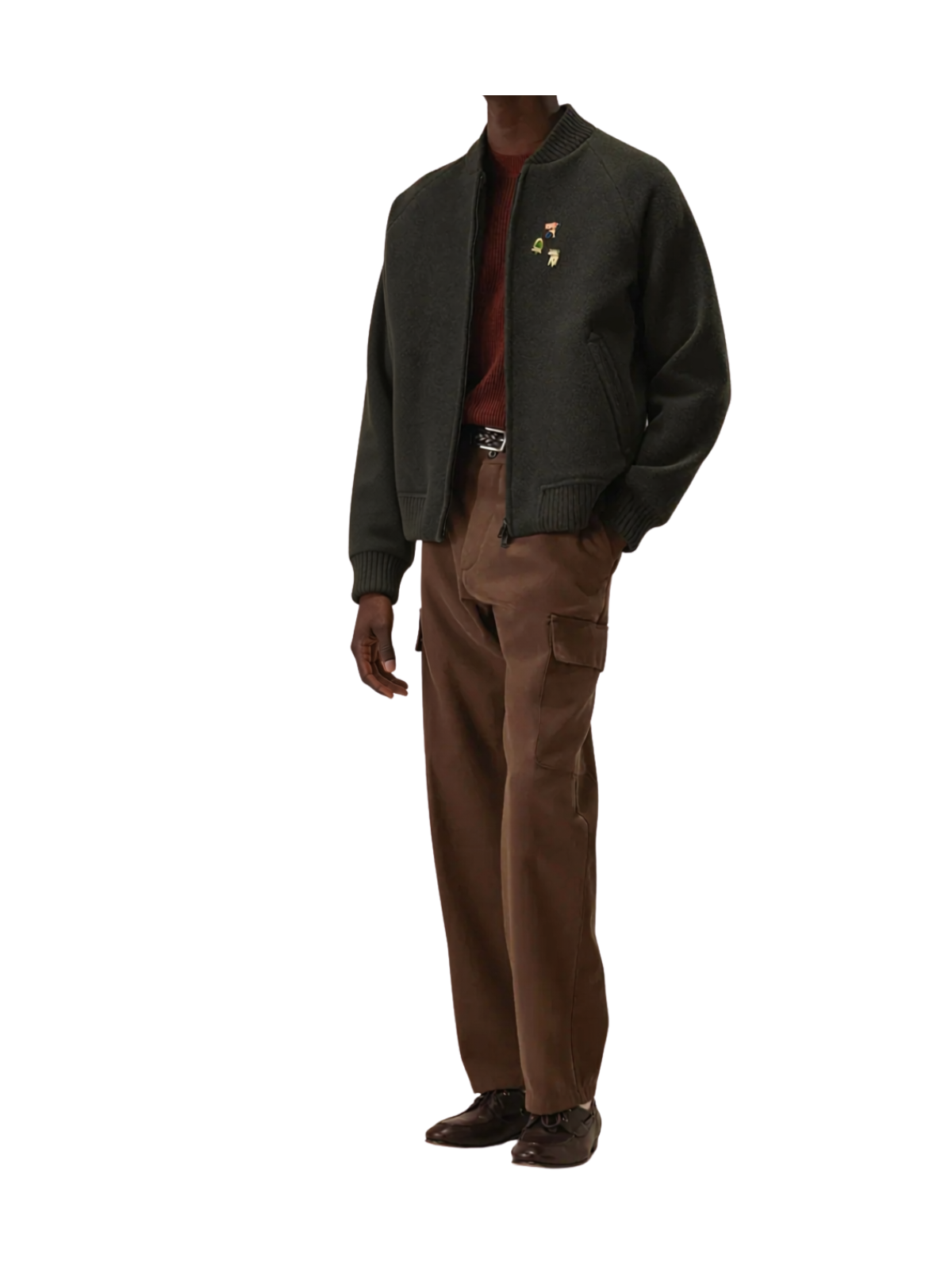 BOMBER ZIP LUXURY WOOL