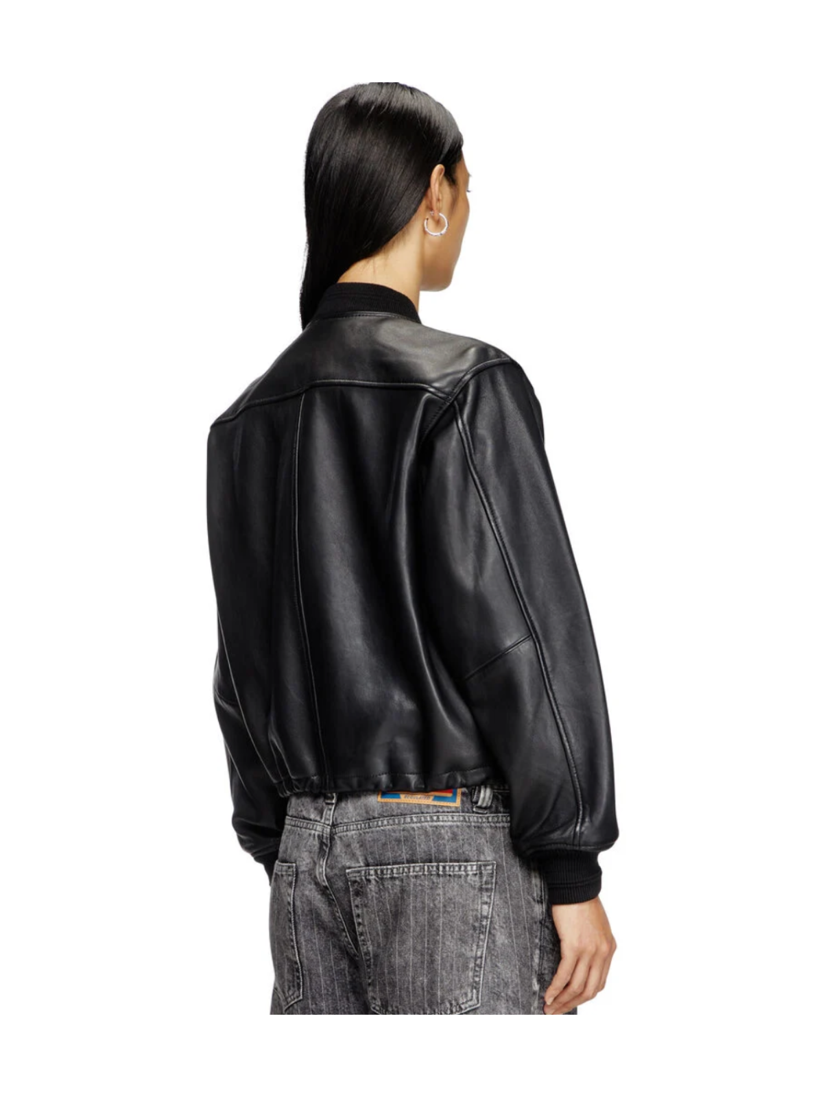BOMBER IN PELLE L-ILYAN