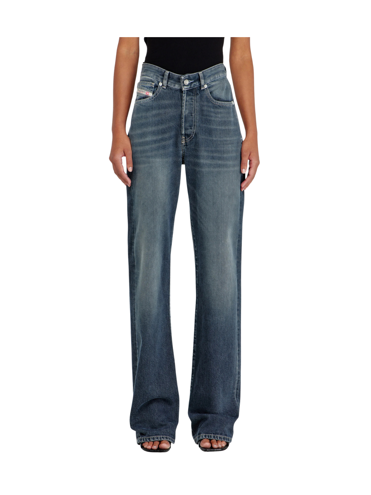 JEANS REGULAR VITA ALTA 1971 D-SENT