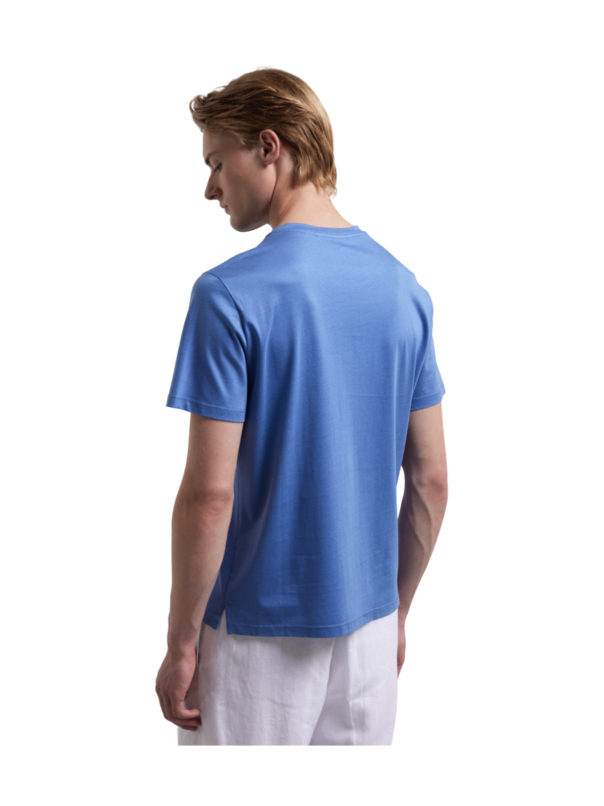 T-Shirt aus Baumwolle und Modal
