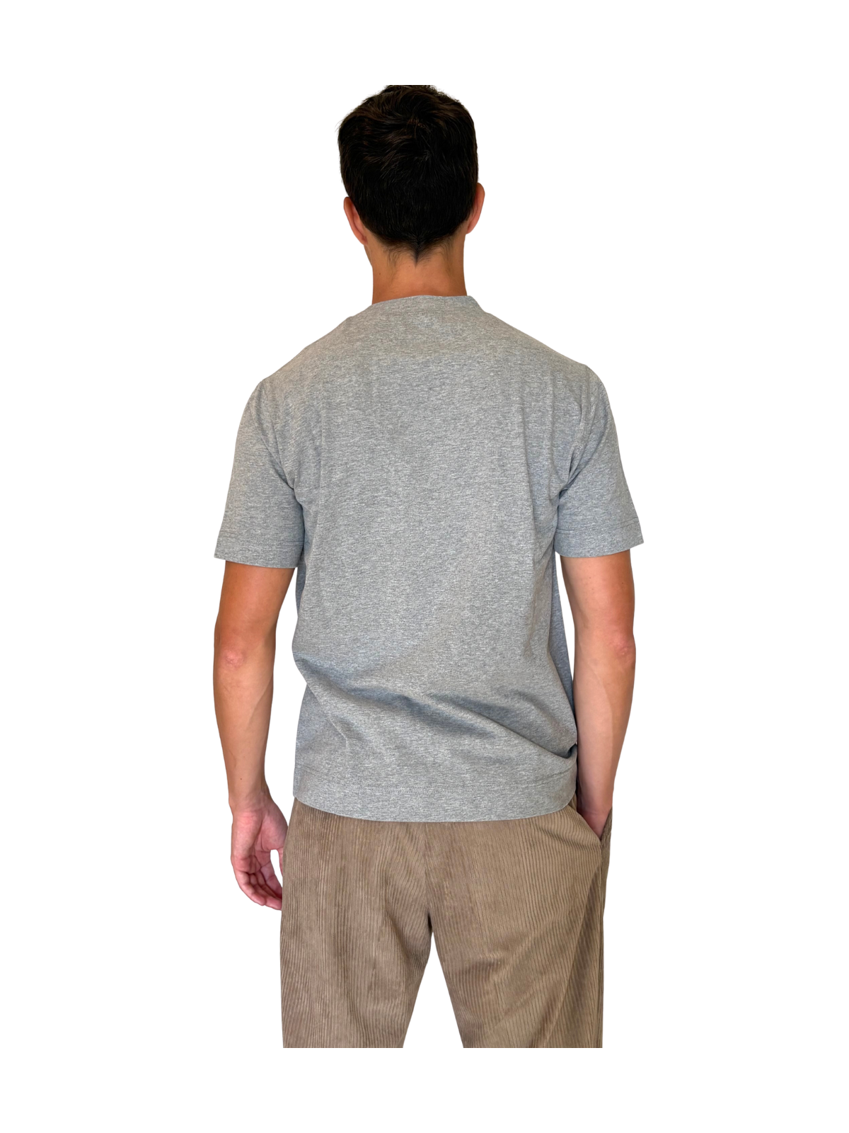RUNDHALSSHIRT AUS BAUMWOLLJERSEY
