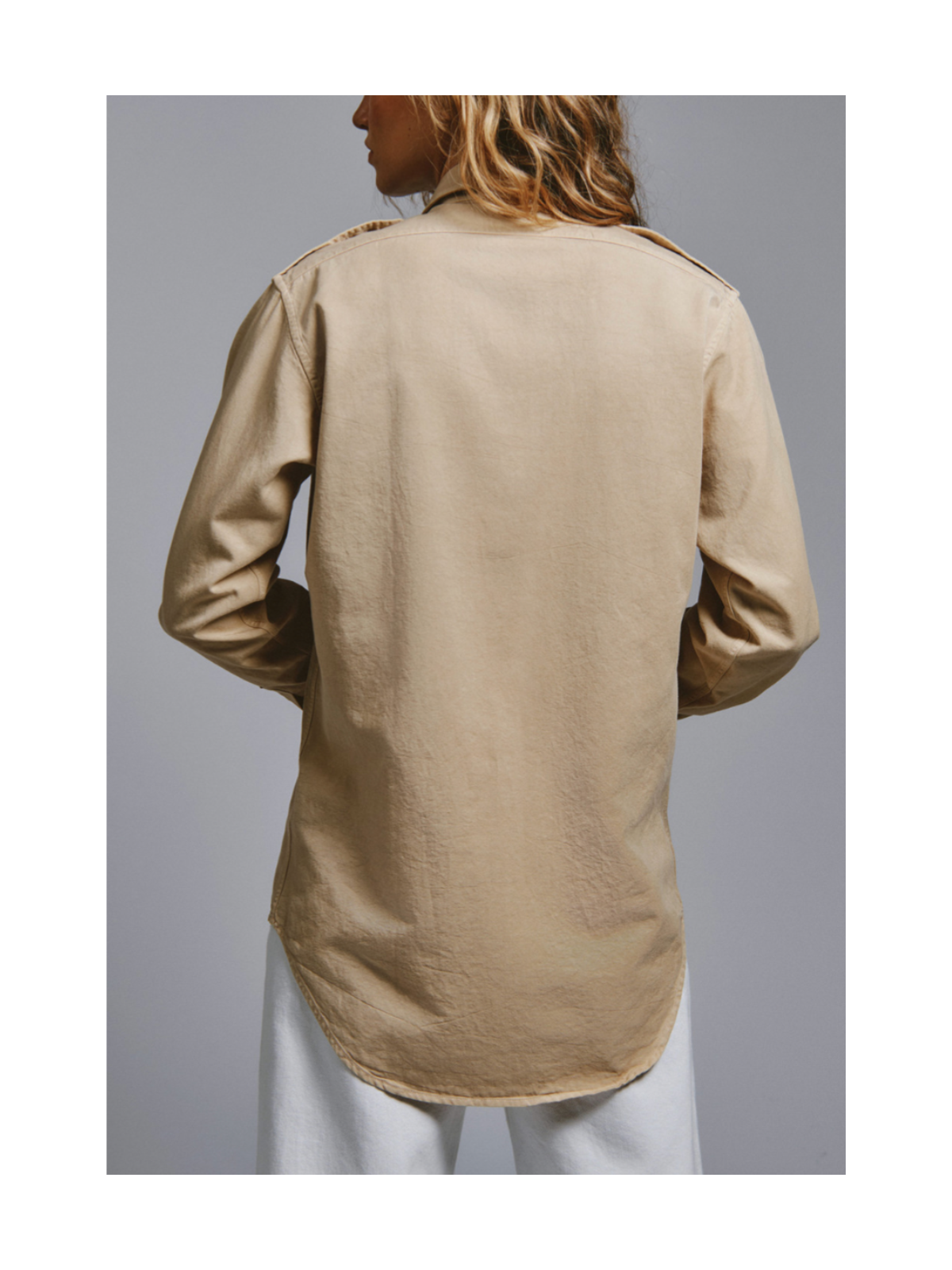 Camicia military in gabardina-Eva ❤️  Roy Roger's