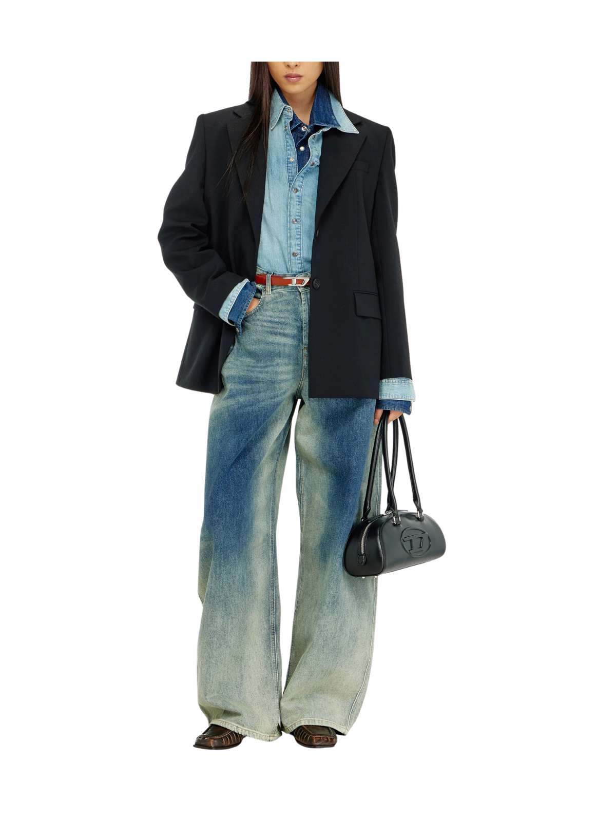 JEANS RELAXED VITA ALTA 1987 D-KHELZ