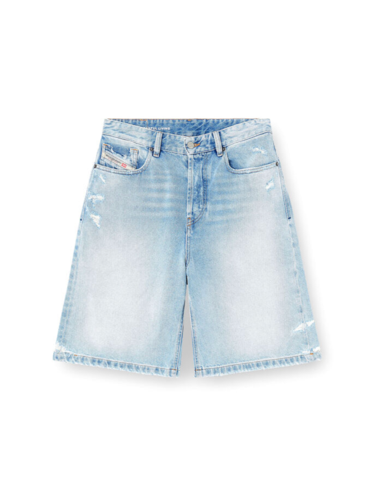 Shorts In Denim Distressed D-Akemi
