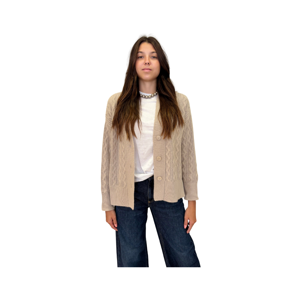 Cardigan in cashmere