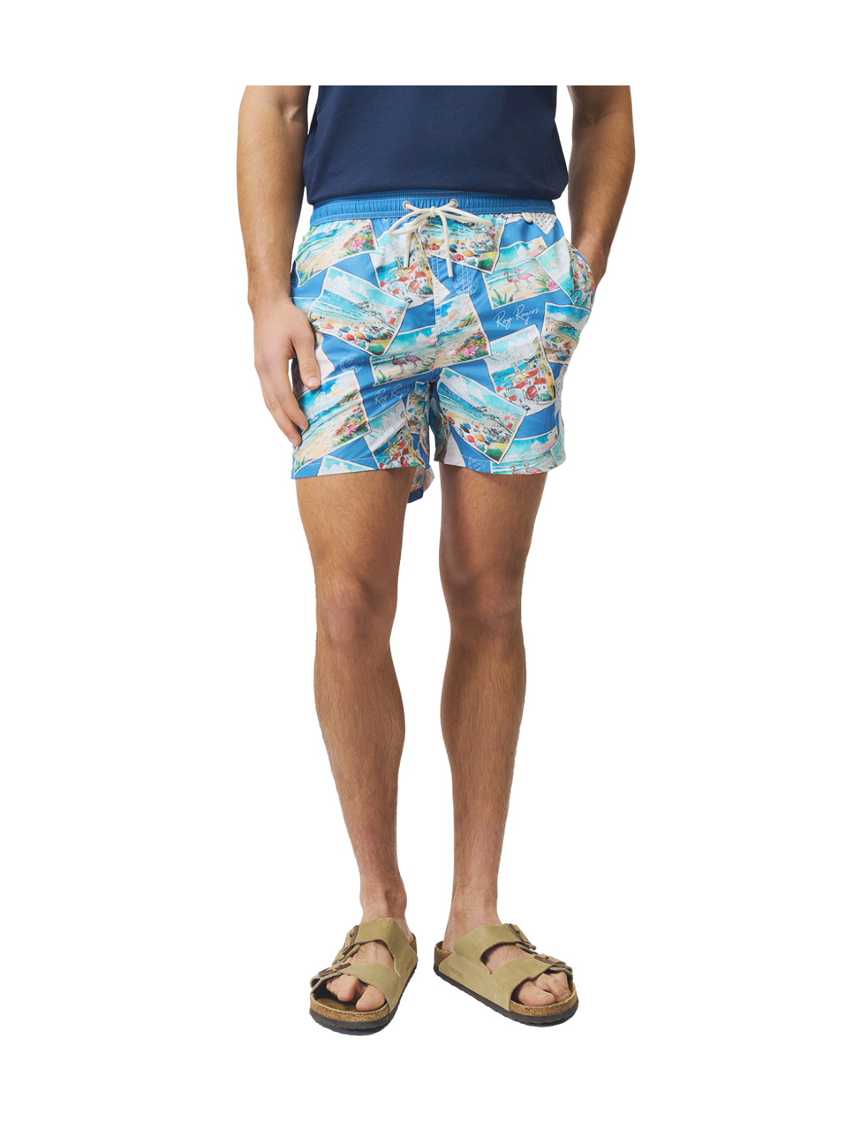 Costume Riviera con stampa