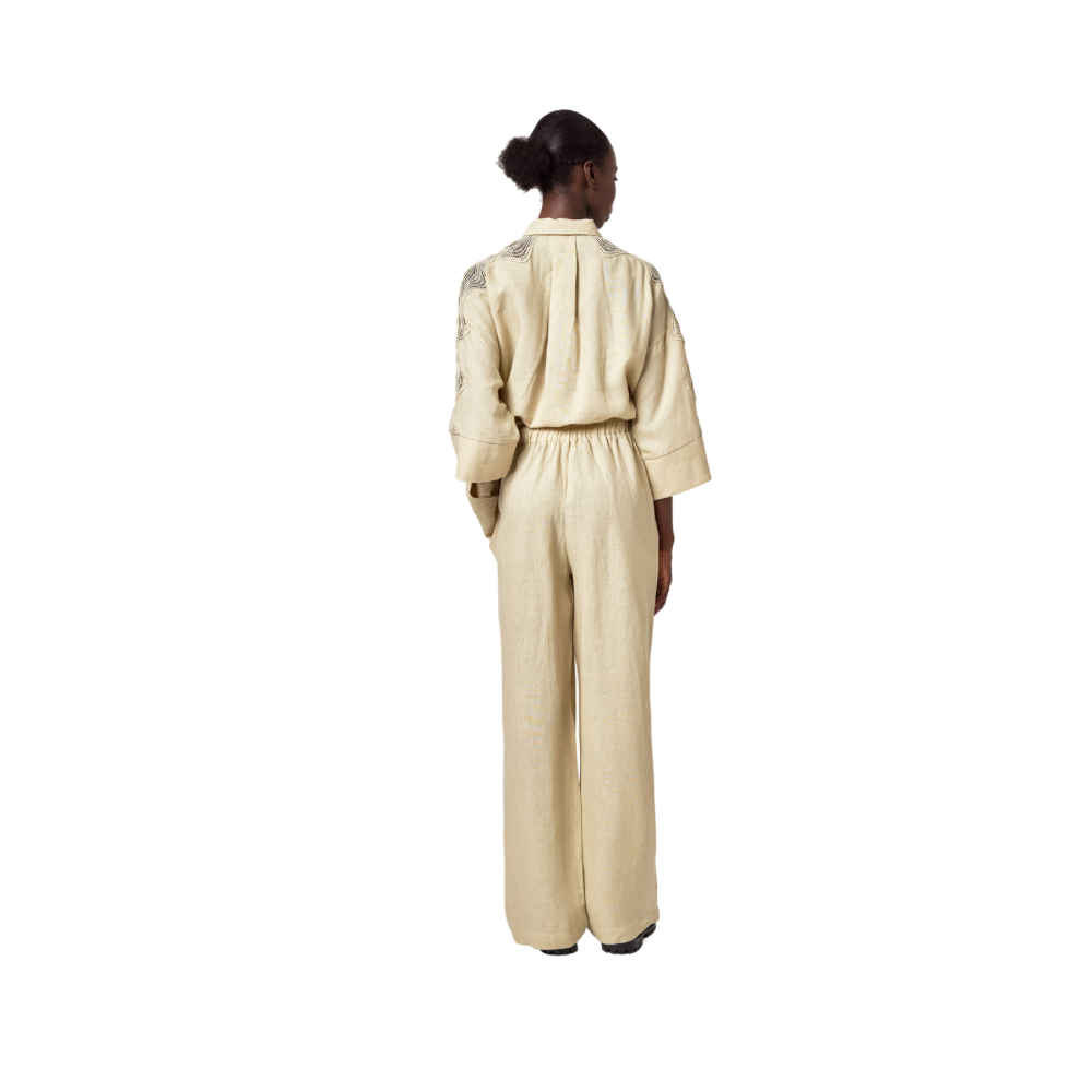 Pantalone wide leg