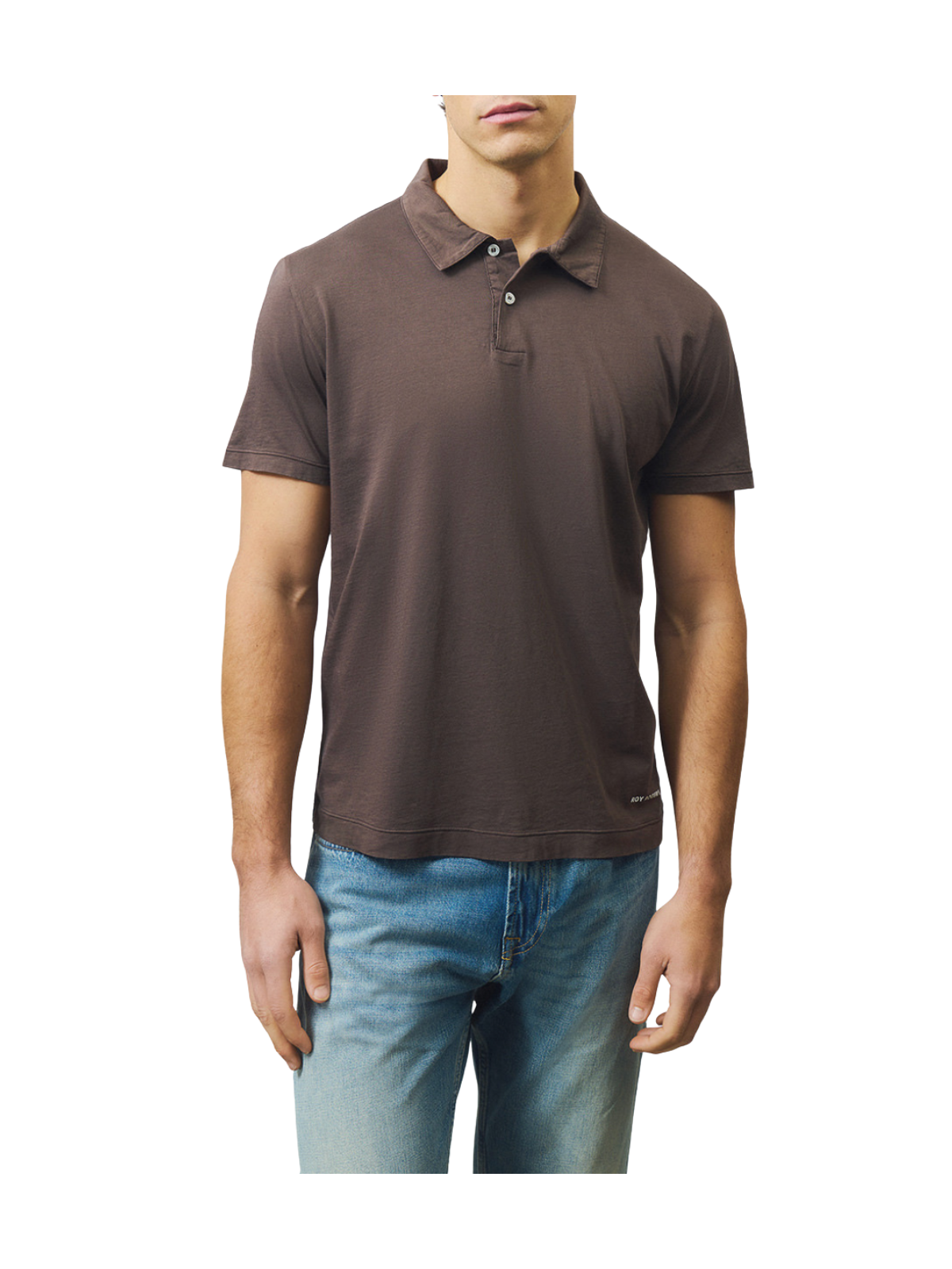 Supima jersey polo shirt