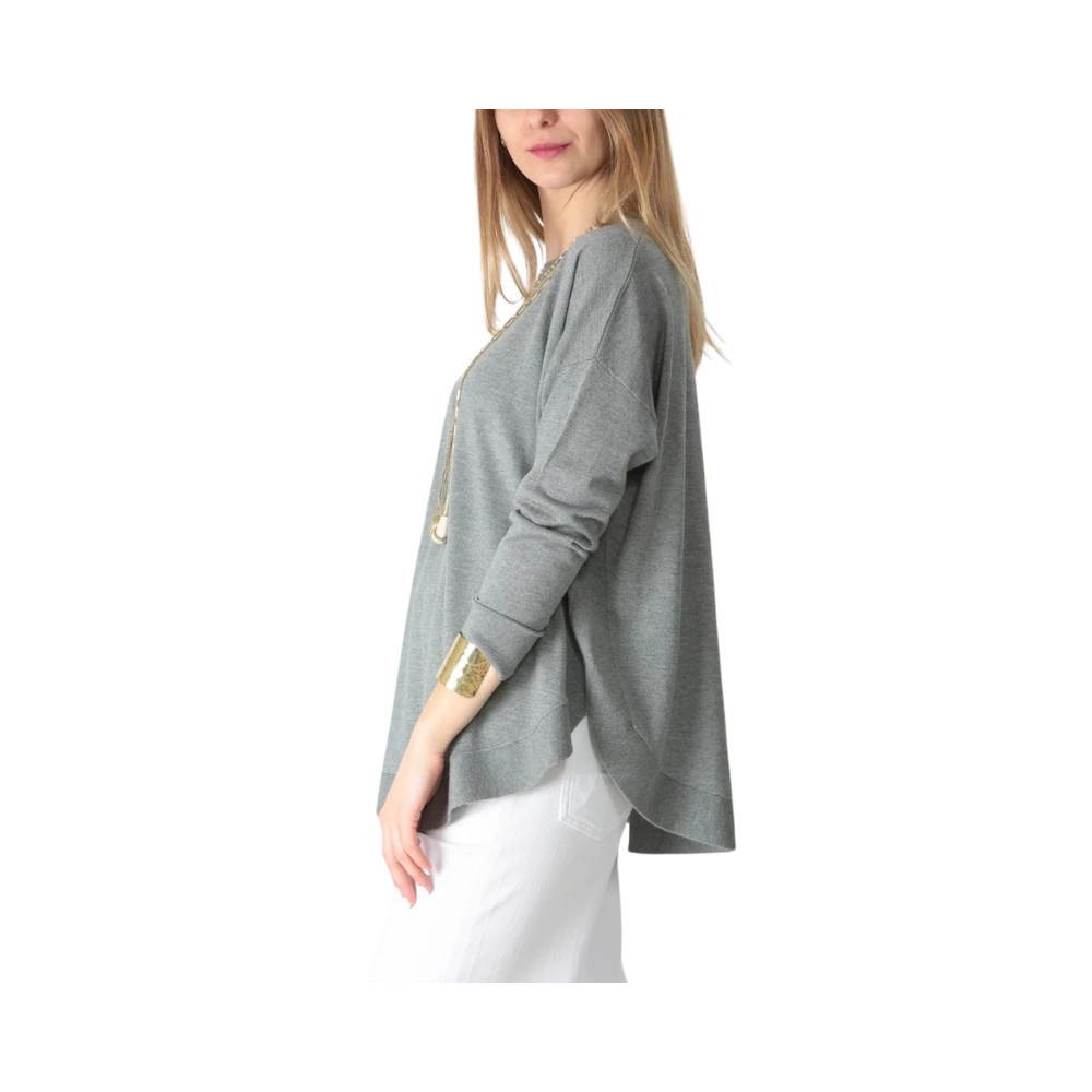 Maglia in seta e cashmere