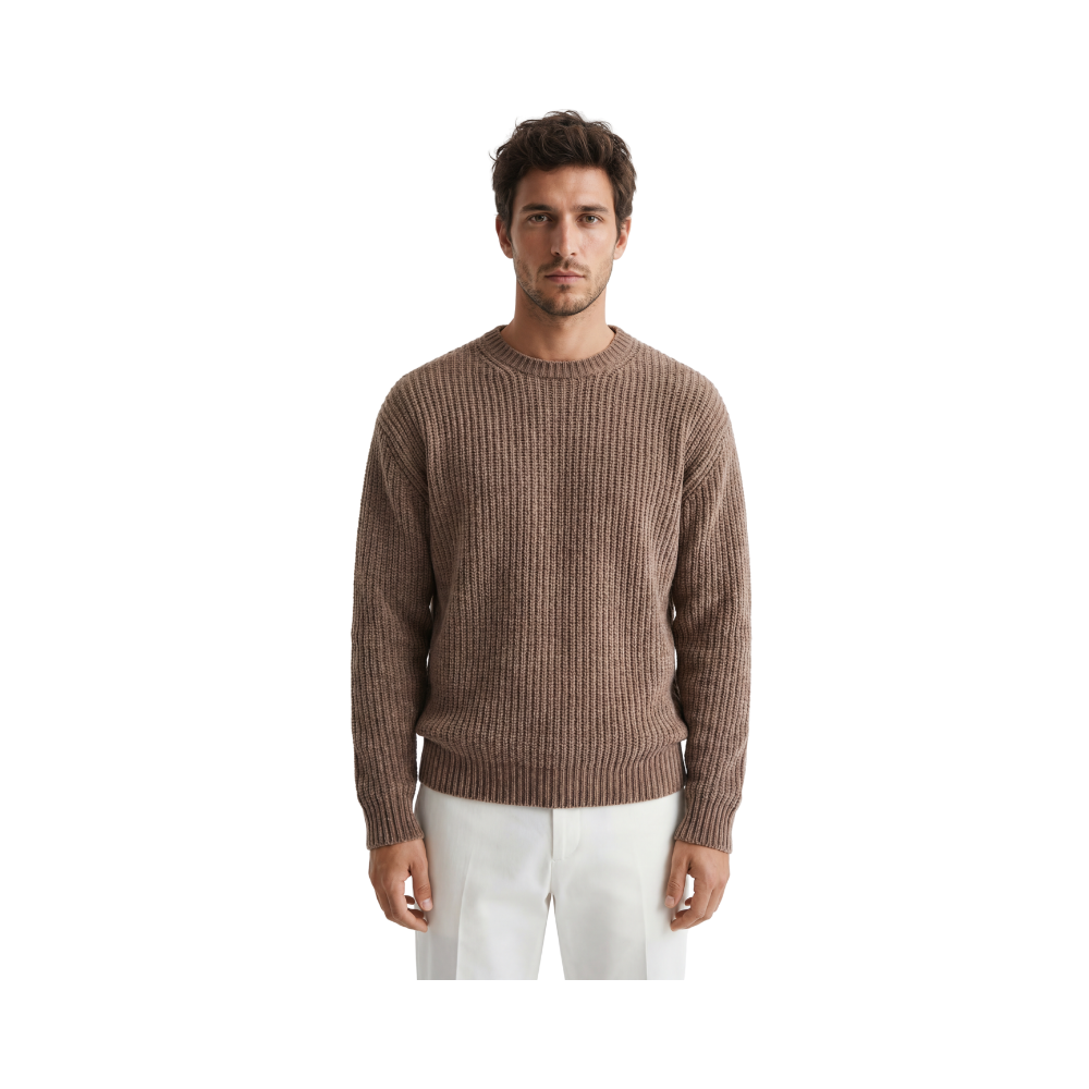 Maglia in lana e cashmere costa inglese