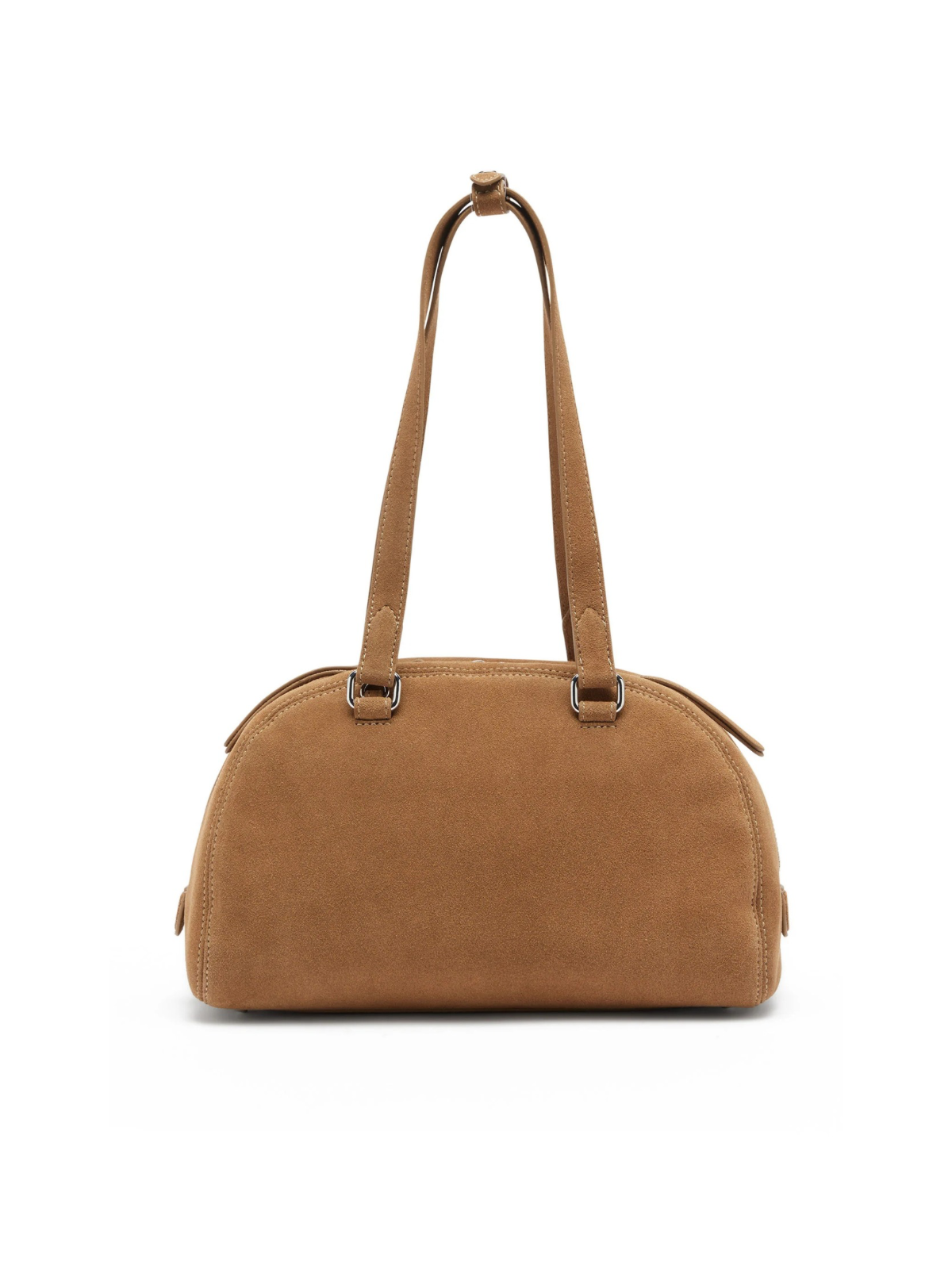 1DR Dome- Borsa A Spalla Scamosciata Con Logo Oval D