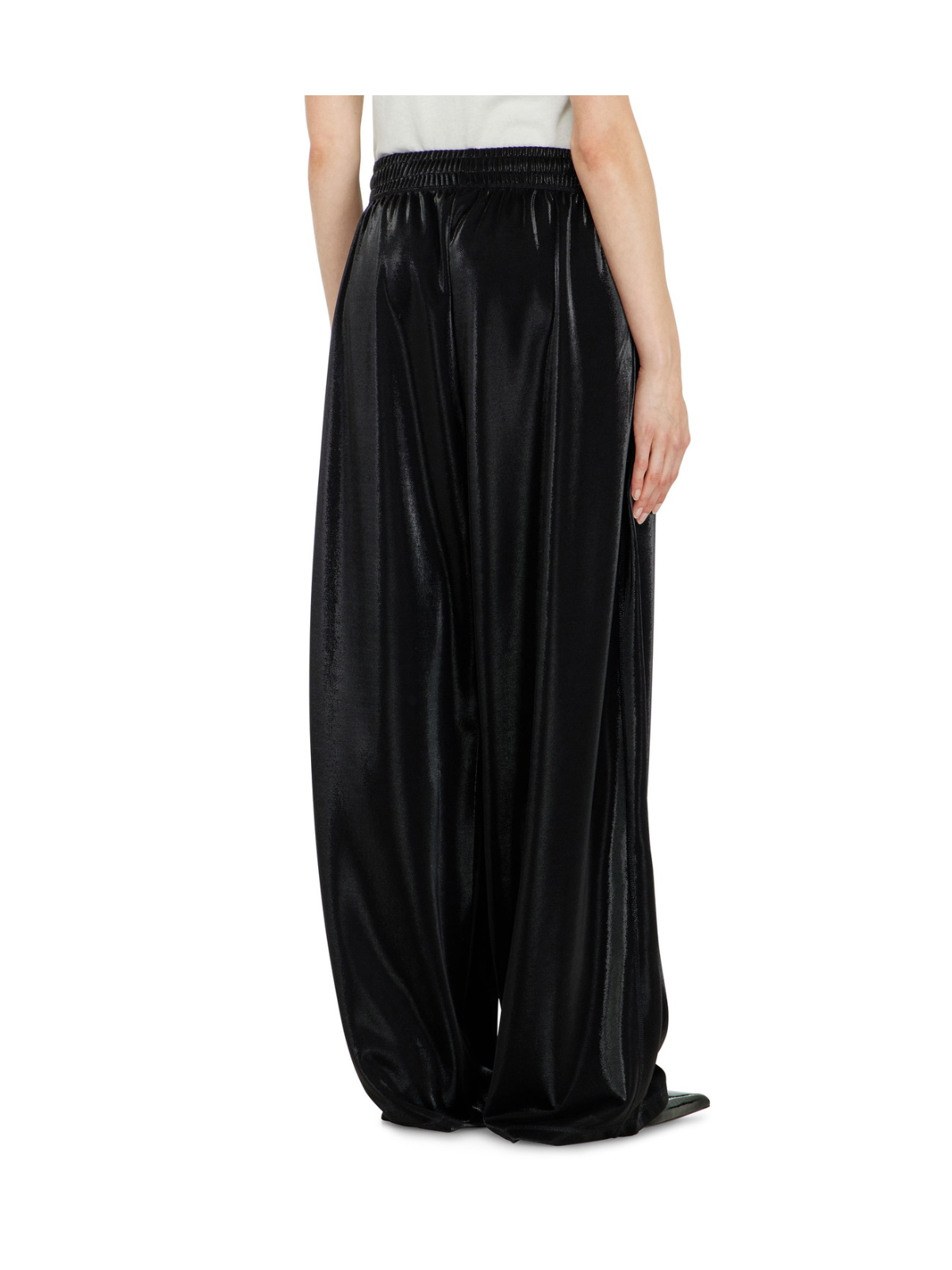 P-ROSY Pantaloni Da Tuta In Piquet Lucido