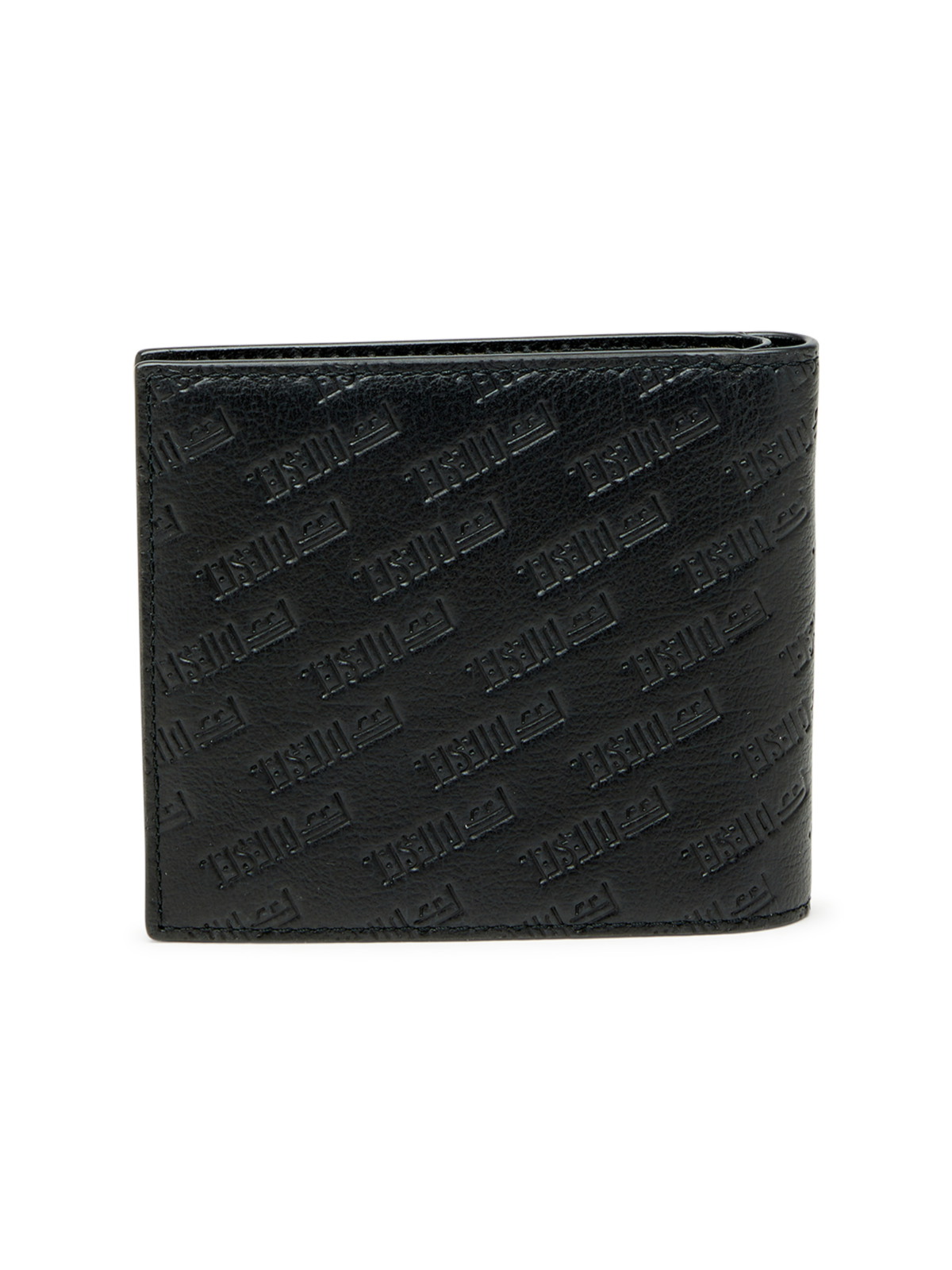 MONOGRAM BI-FOLD COIN S 3D All-Over Logo Leather Bi-Fold Wallet