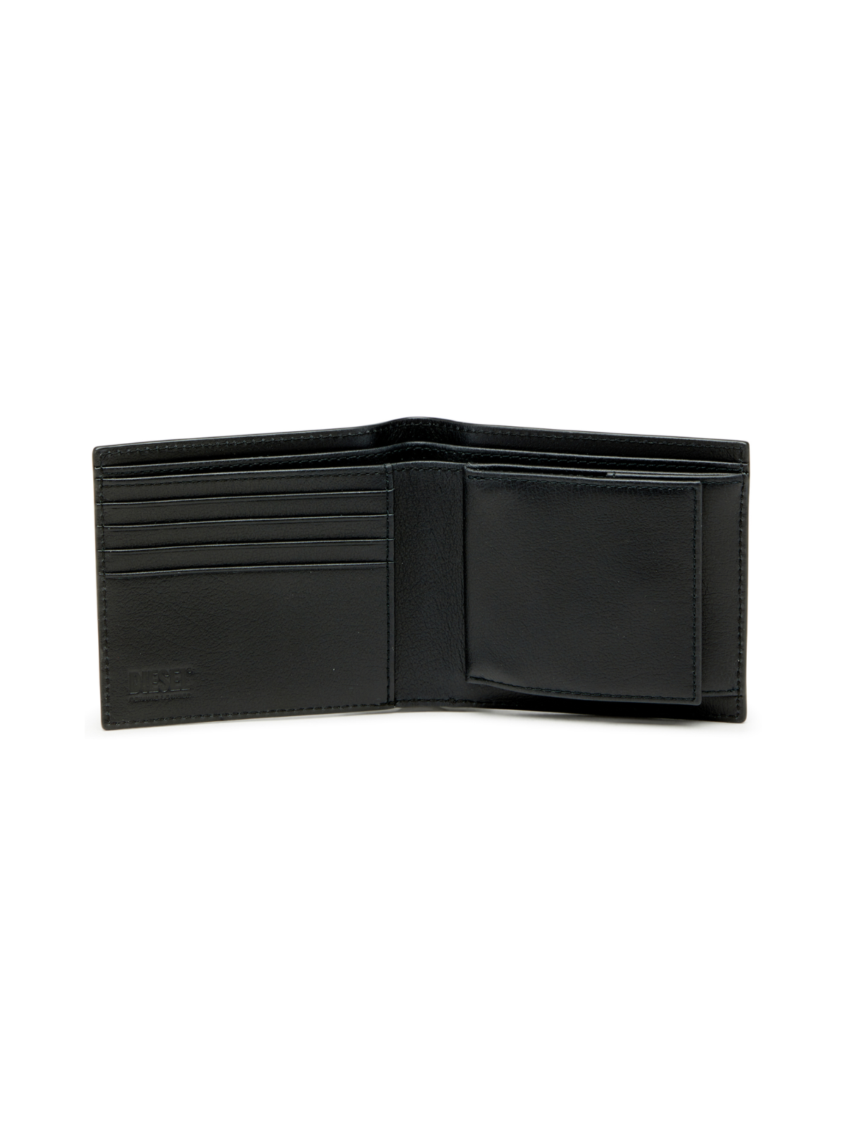 MONOGRAM BI-FOLD COIN S 3D All-Over Logo Leather Bi-Fold Wallet