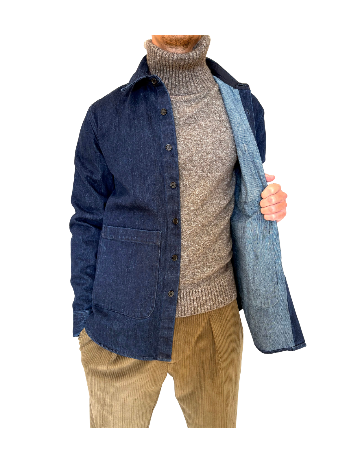 RAW DENIM JACKET