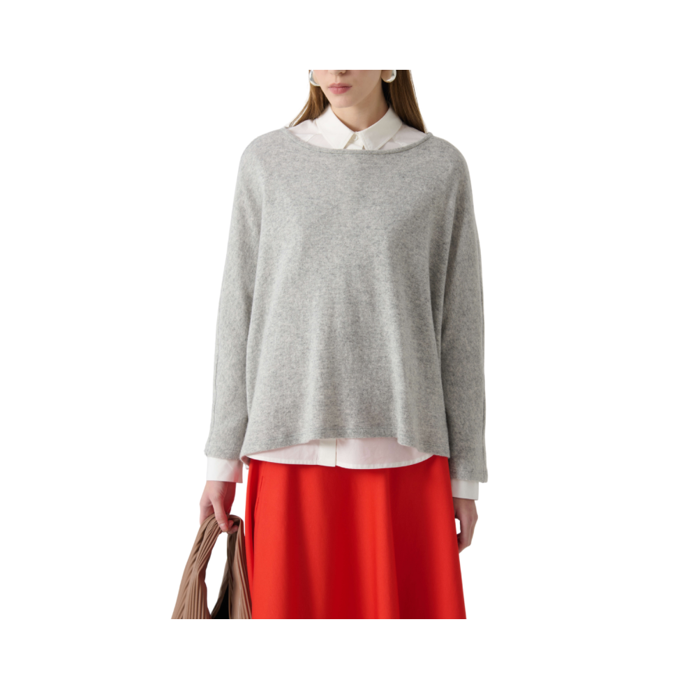 Maglia in jersey di lana e cashmere