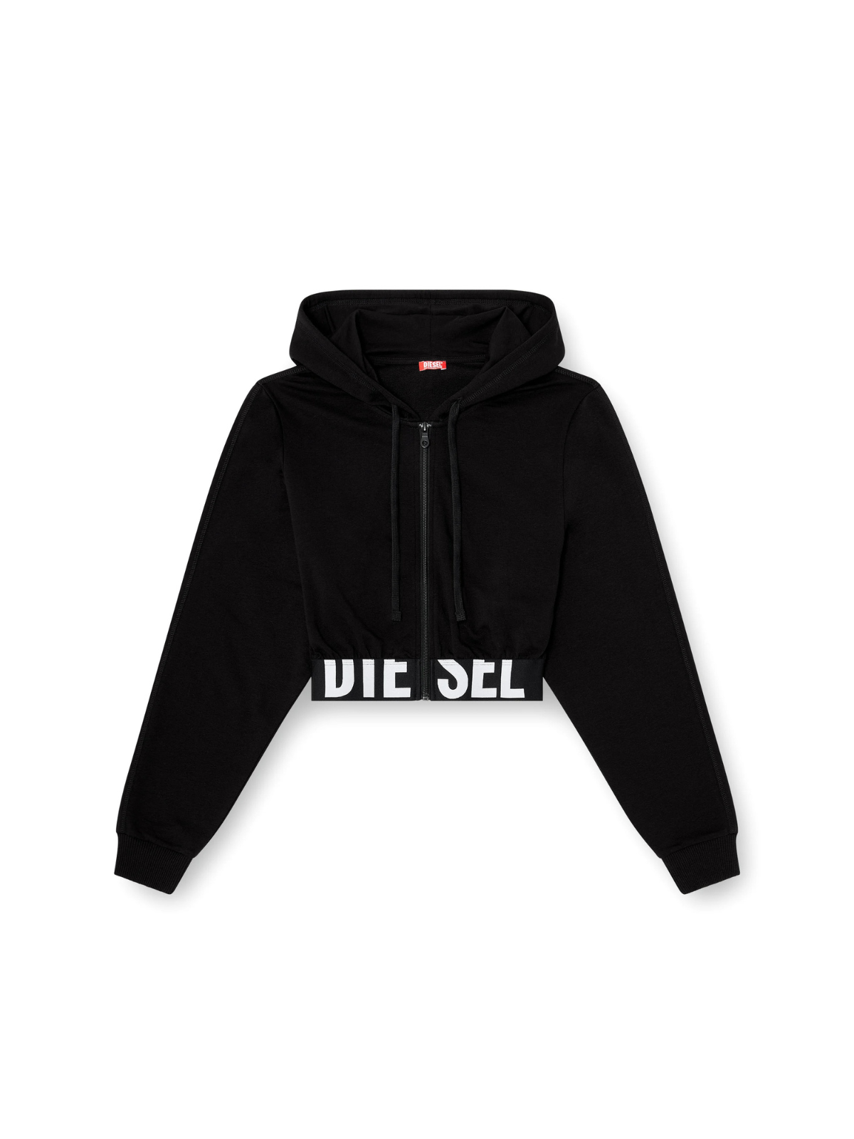 NIKA-D-POP Cropped-Sweatshirt mit Logo-Band
