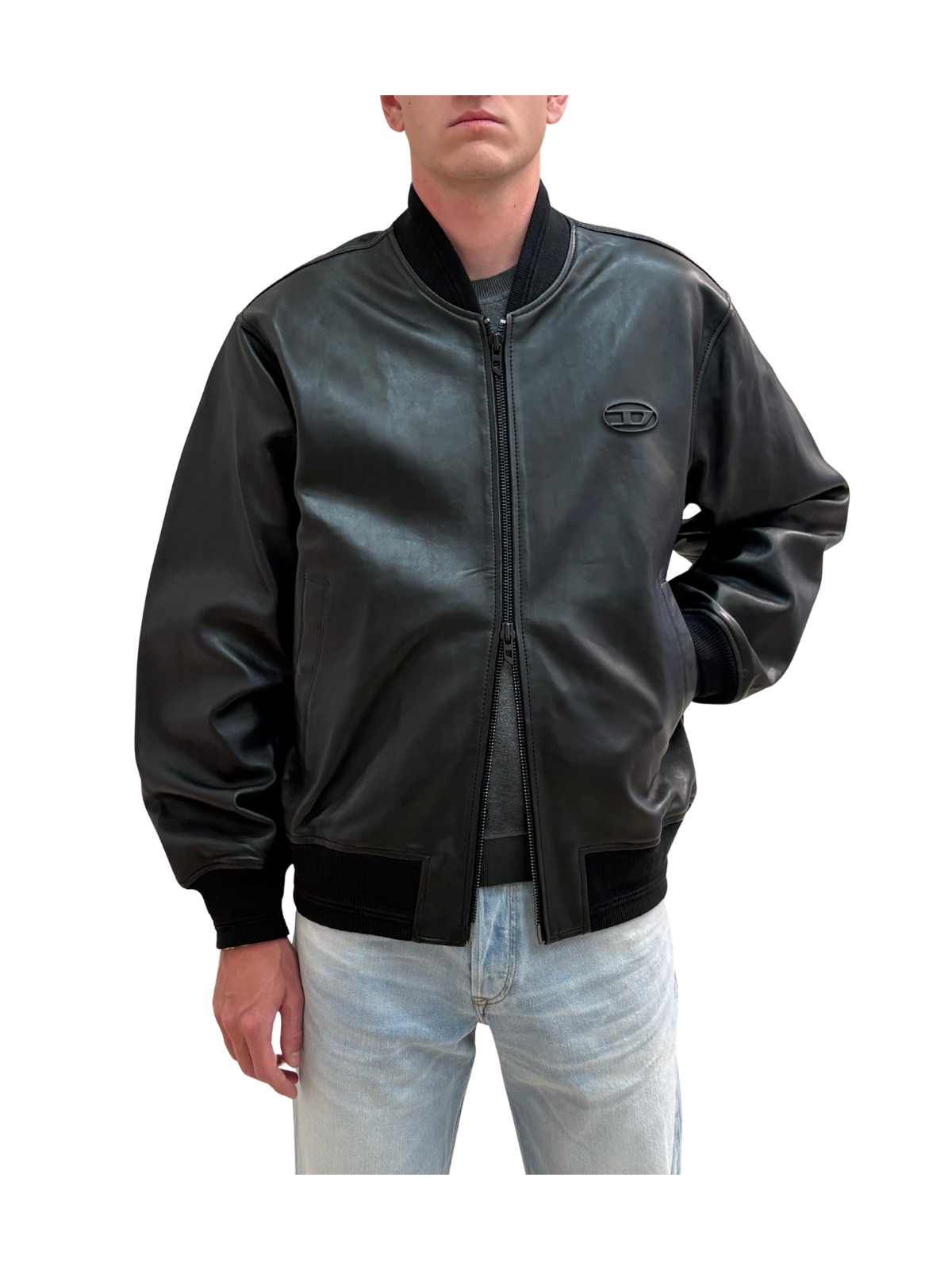 GIACCA BOMBER IN PELLE L-TYPE