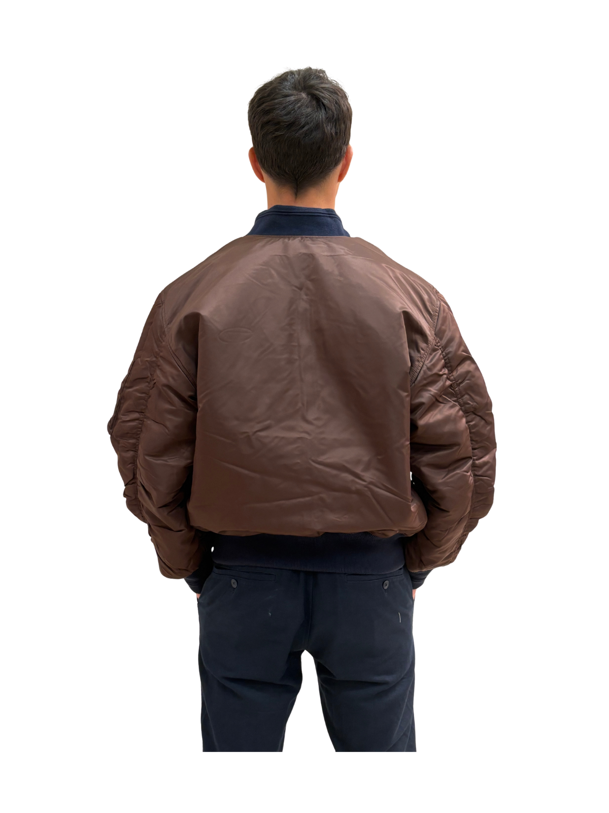 W-TYPE-D1 Giacca Bomber Imbottita Con Ricamo Oval D