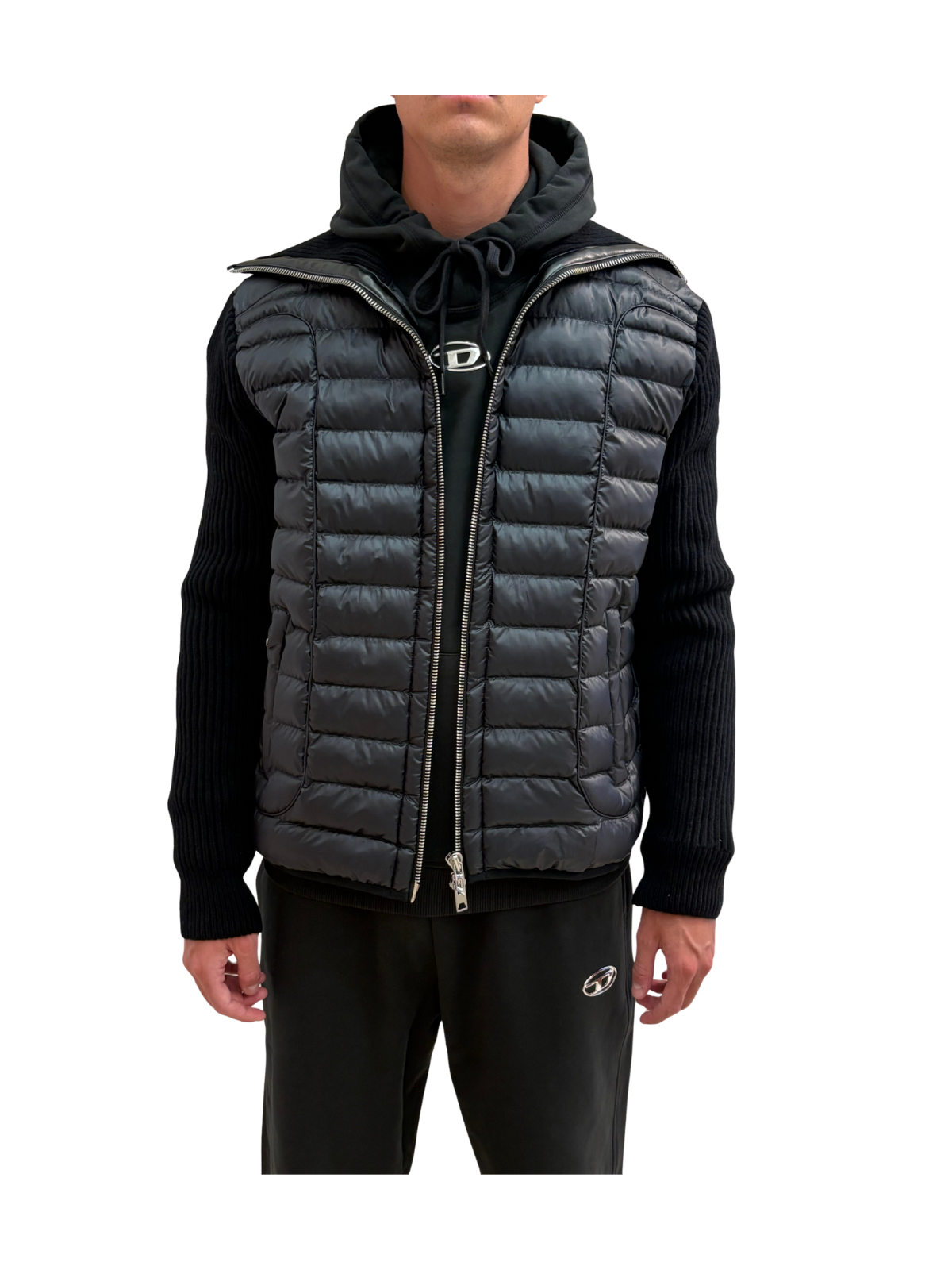 GIUBBOTTO IN MAGLIA IMBOTTITO W-SAYER