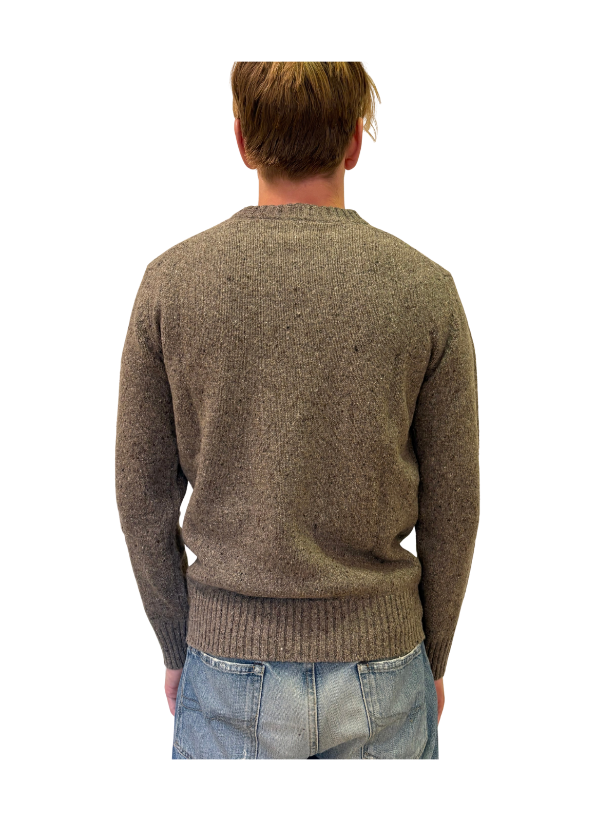 MAGLIA GIROCOLLO IN FILATO BOTTONATO