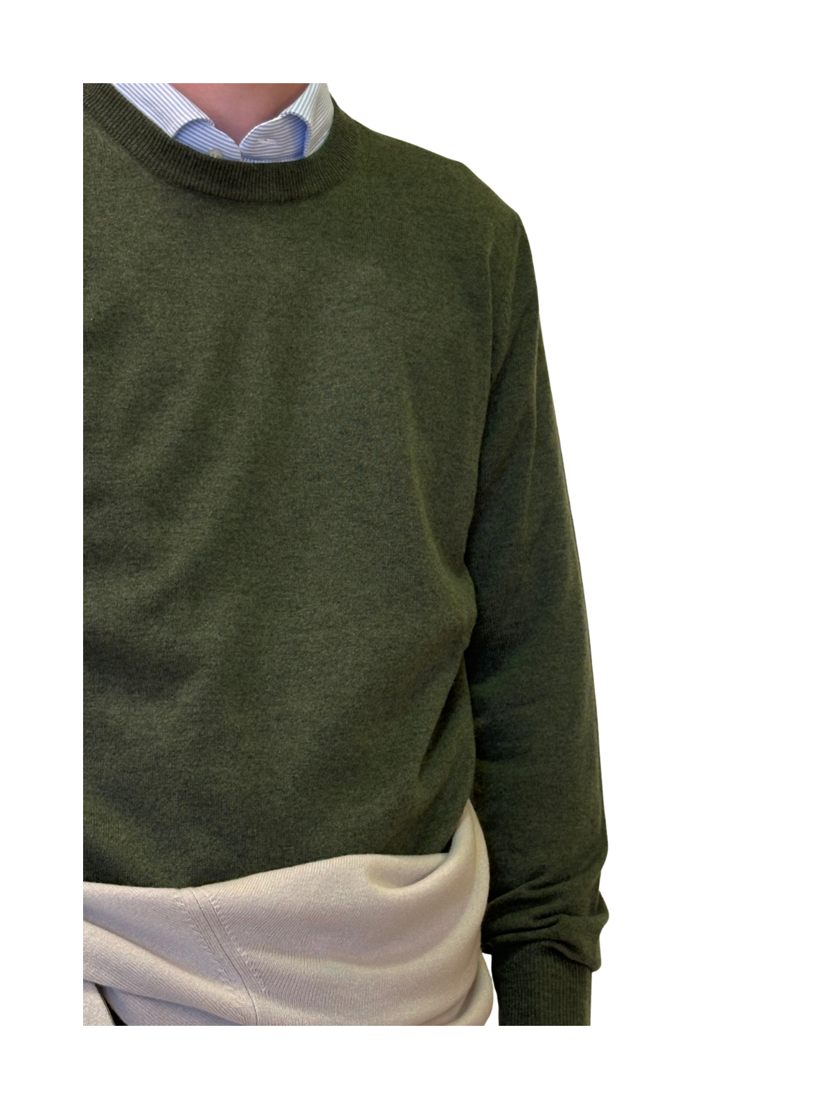 MAGLIA GIROCOLLO IN LANA E CASHMERE