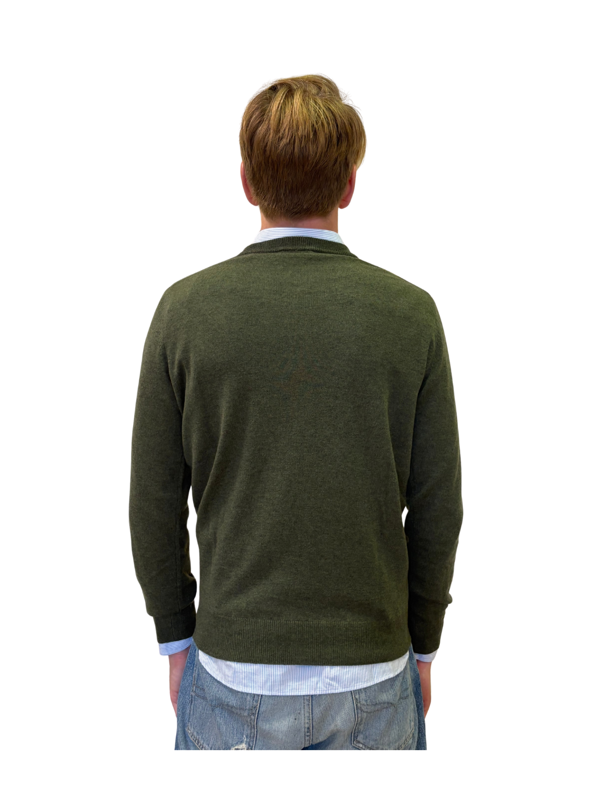 MAGLIA GIROCOLLO IN LANA E CASHMERE