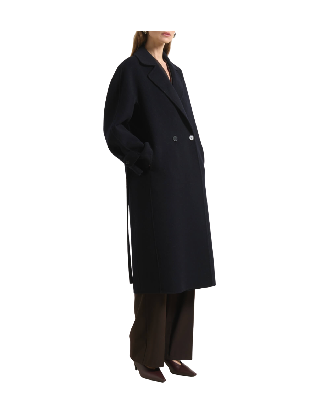 CAPPOTTO TESSUTO DOUBLE WS B. CON CINTURA