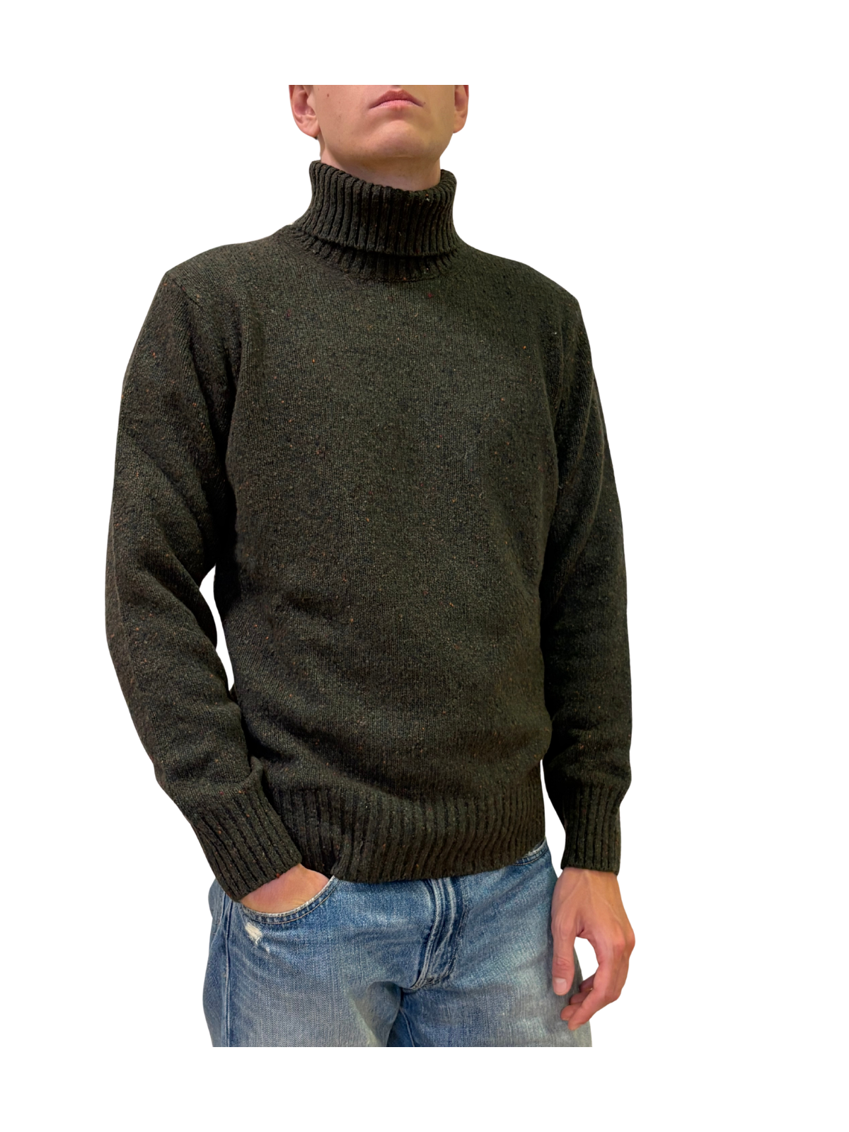 MAGLIA DOLCEVITA IN FILATO BOTTONATO