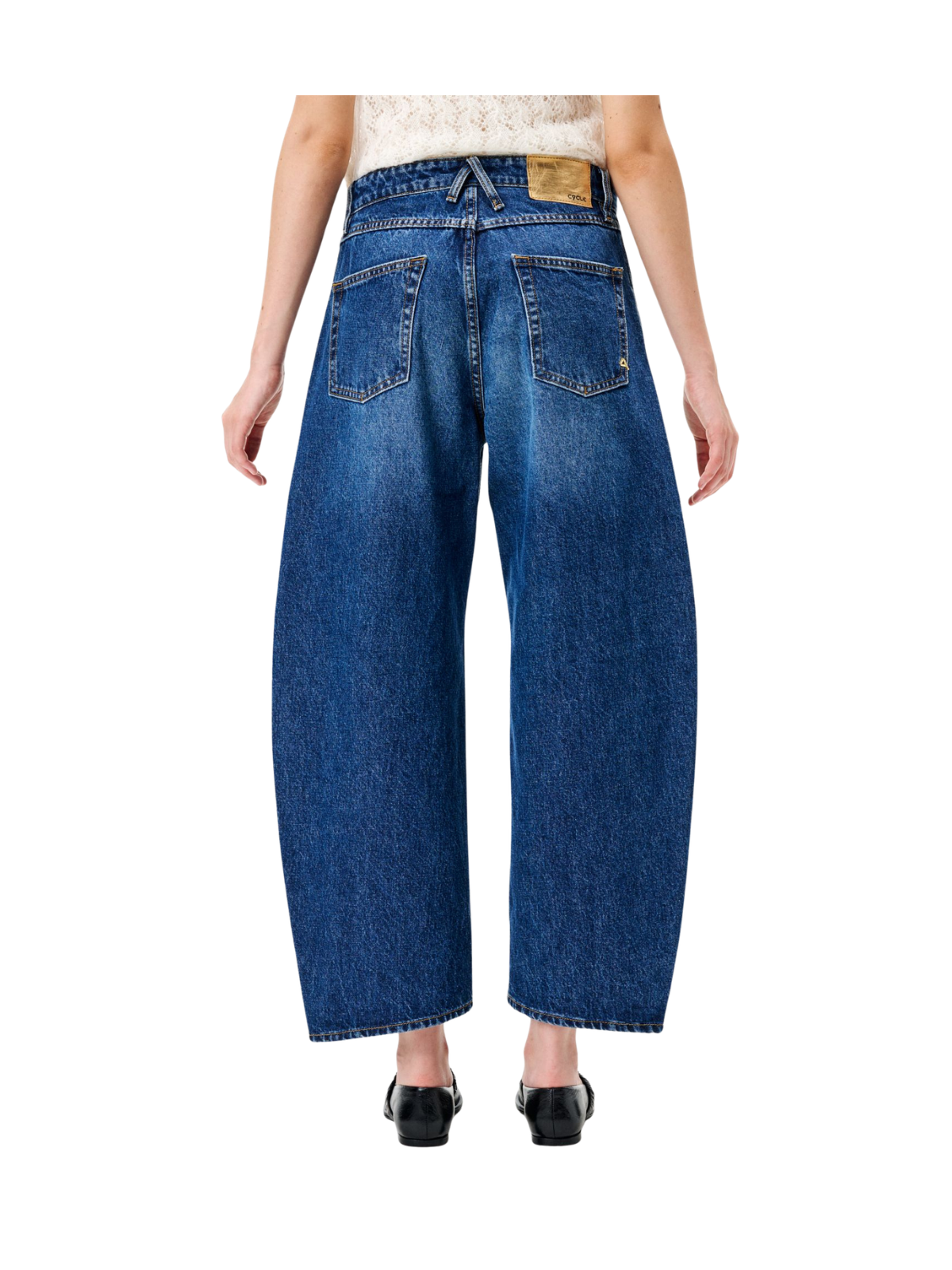 JEANS AIDA CROP WIDE FIT