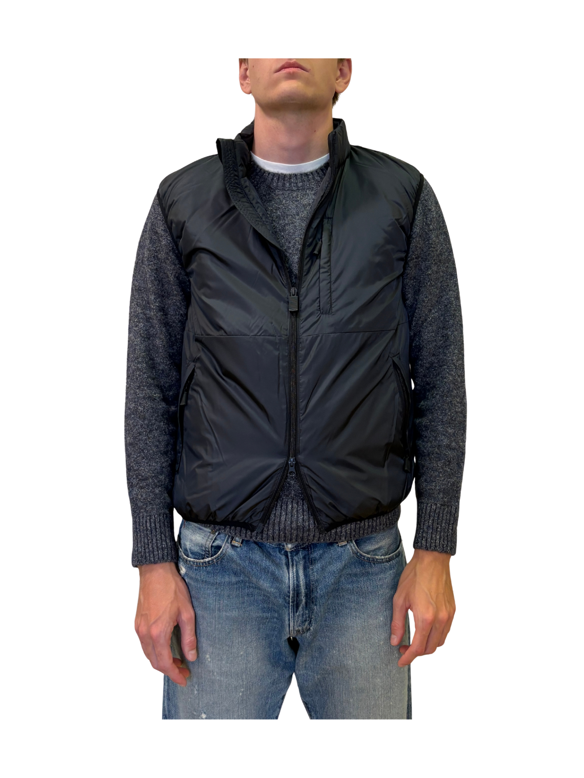Maglia da uomo moulinè