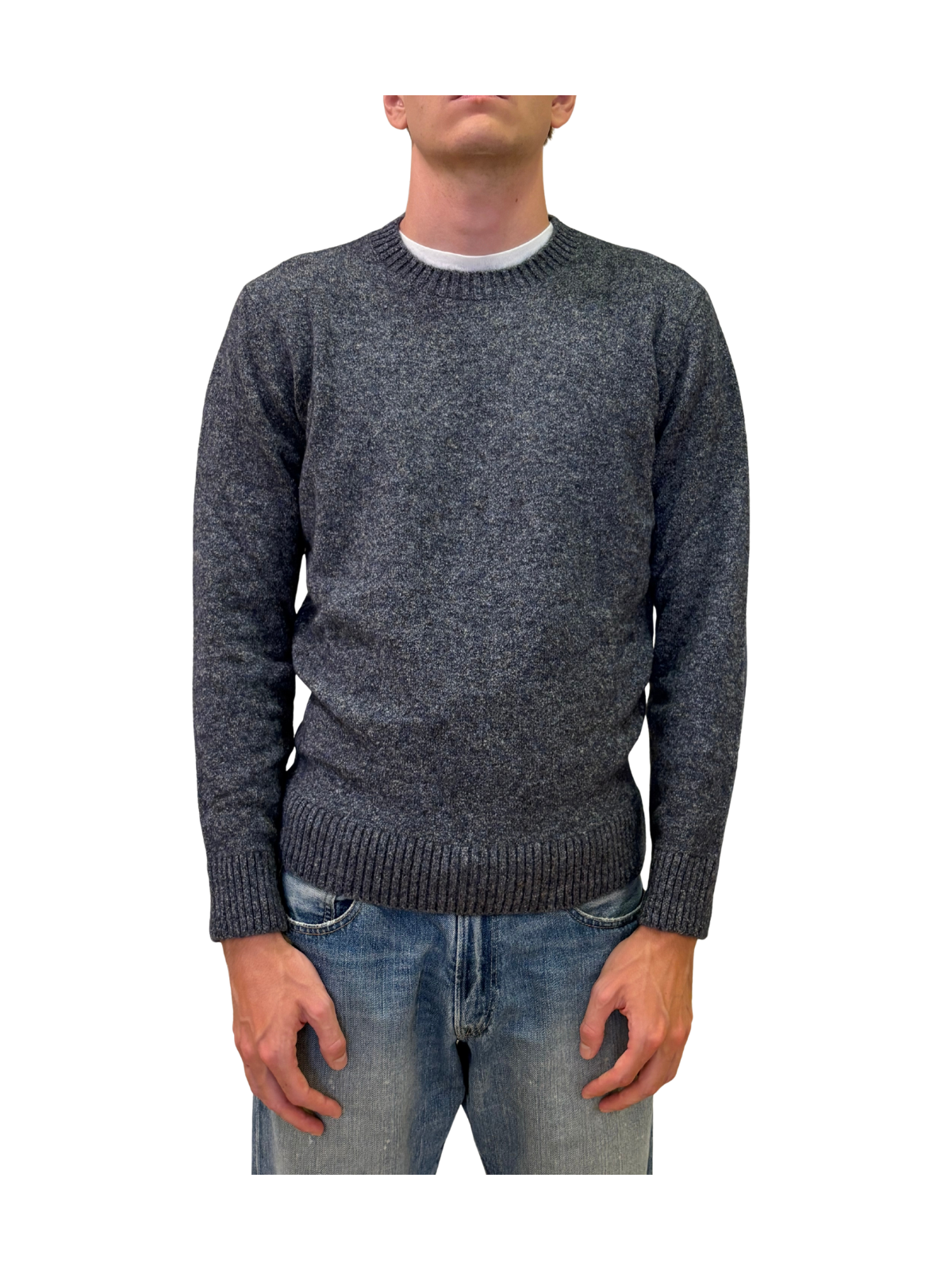 Maglia da uomo moulinè