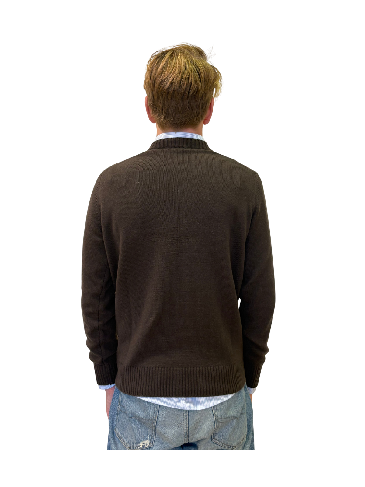 Maglia girocollo in cashmere