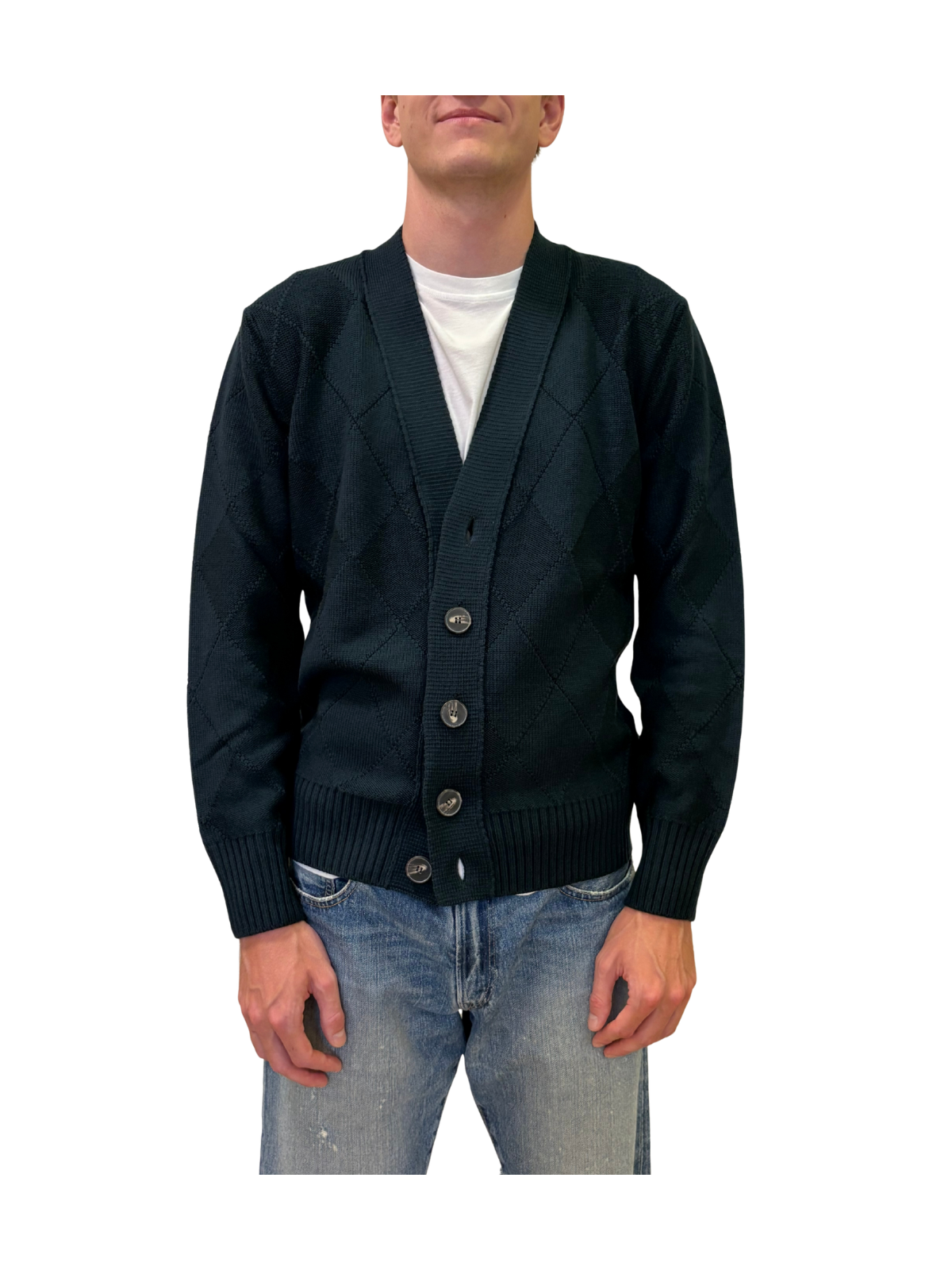 Cardigan aus extrafeiner Merinowolle