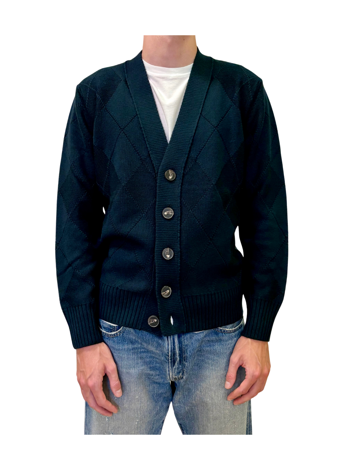 Cardigan aus extrafeiner Merinowolle