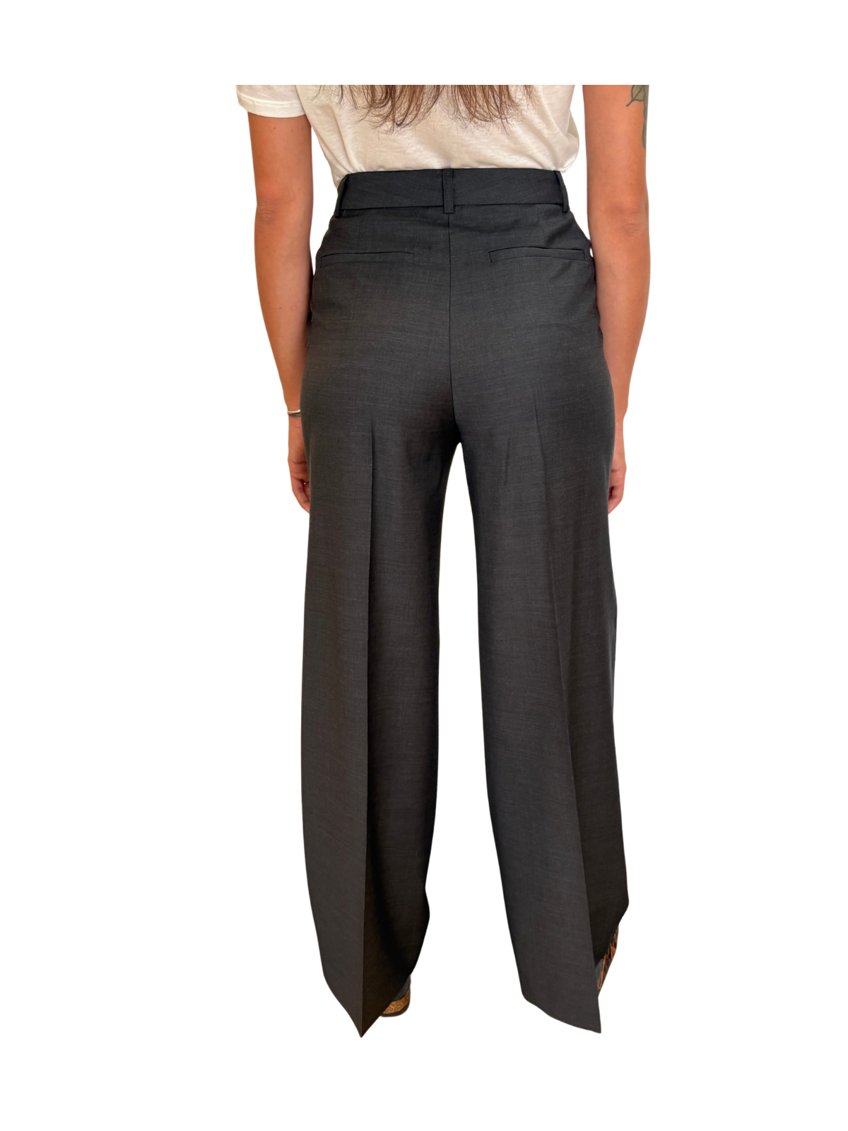 PANTALONI IN FRESCO LANA