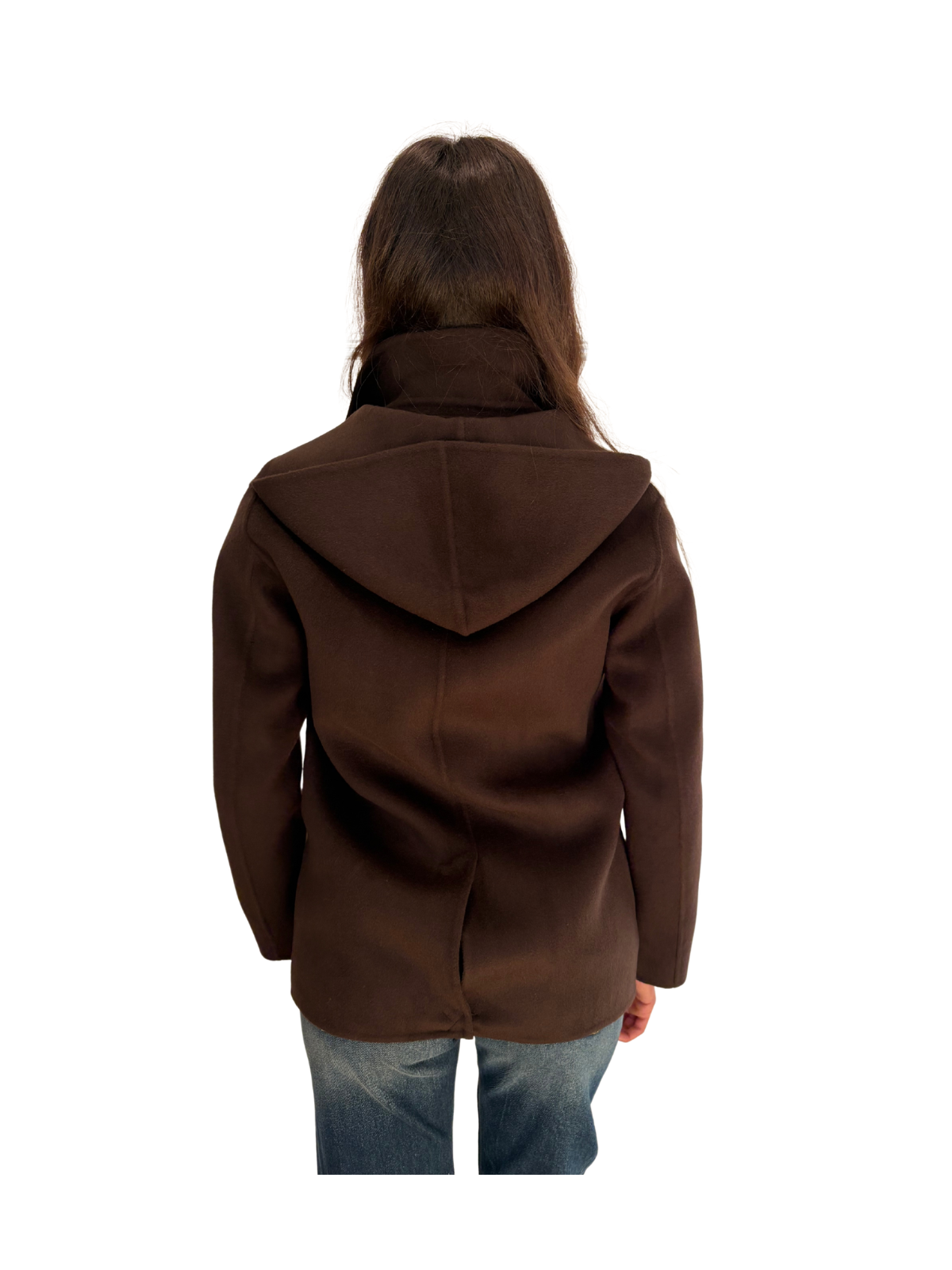 Peacoat in lana e cashmere