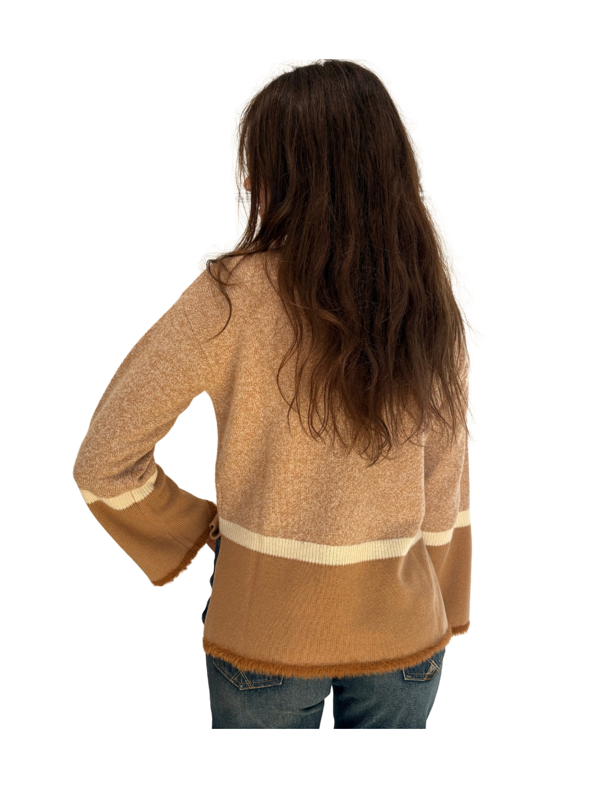 MAGLIA LUPETTO CON SPACCHI